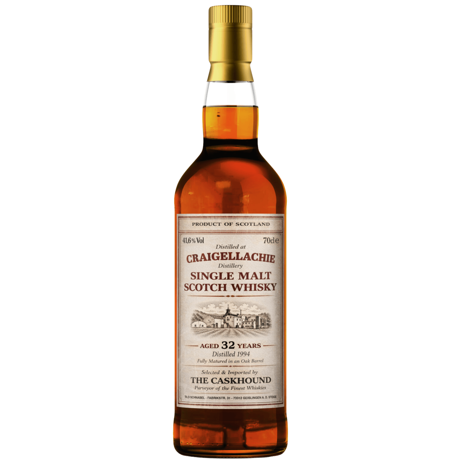 Craigellachie 32 Years Old 1994 Vintage Line Nr. 3 The Caskhound