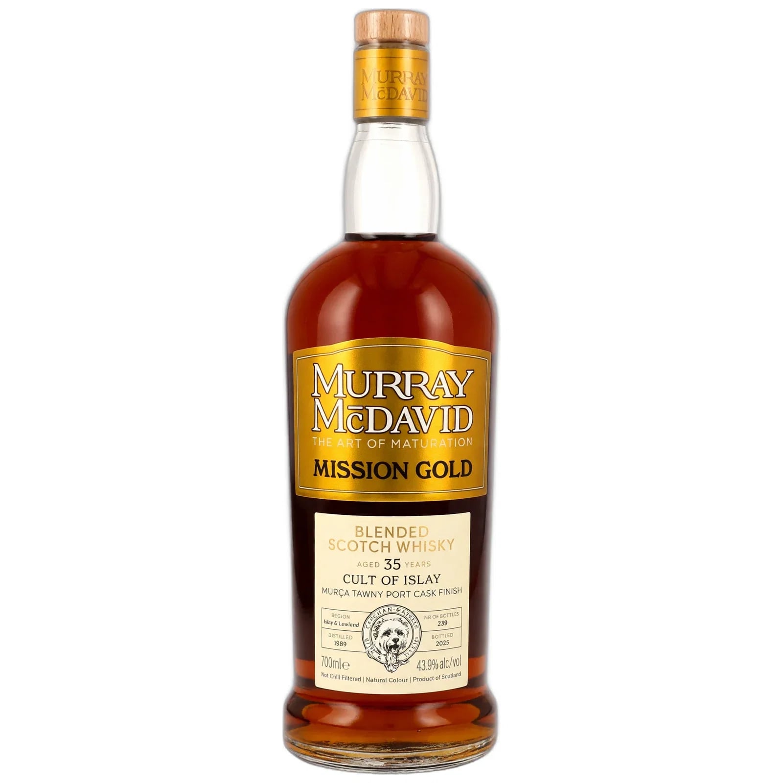 Cult of Islay 35 Years Old 1989 Mission Gold Murray Mcdavid