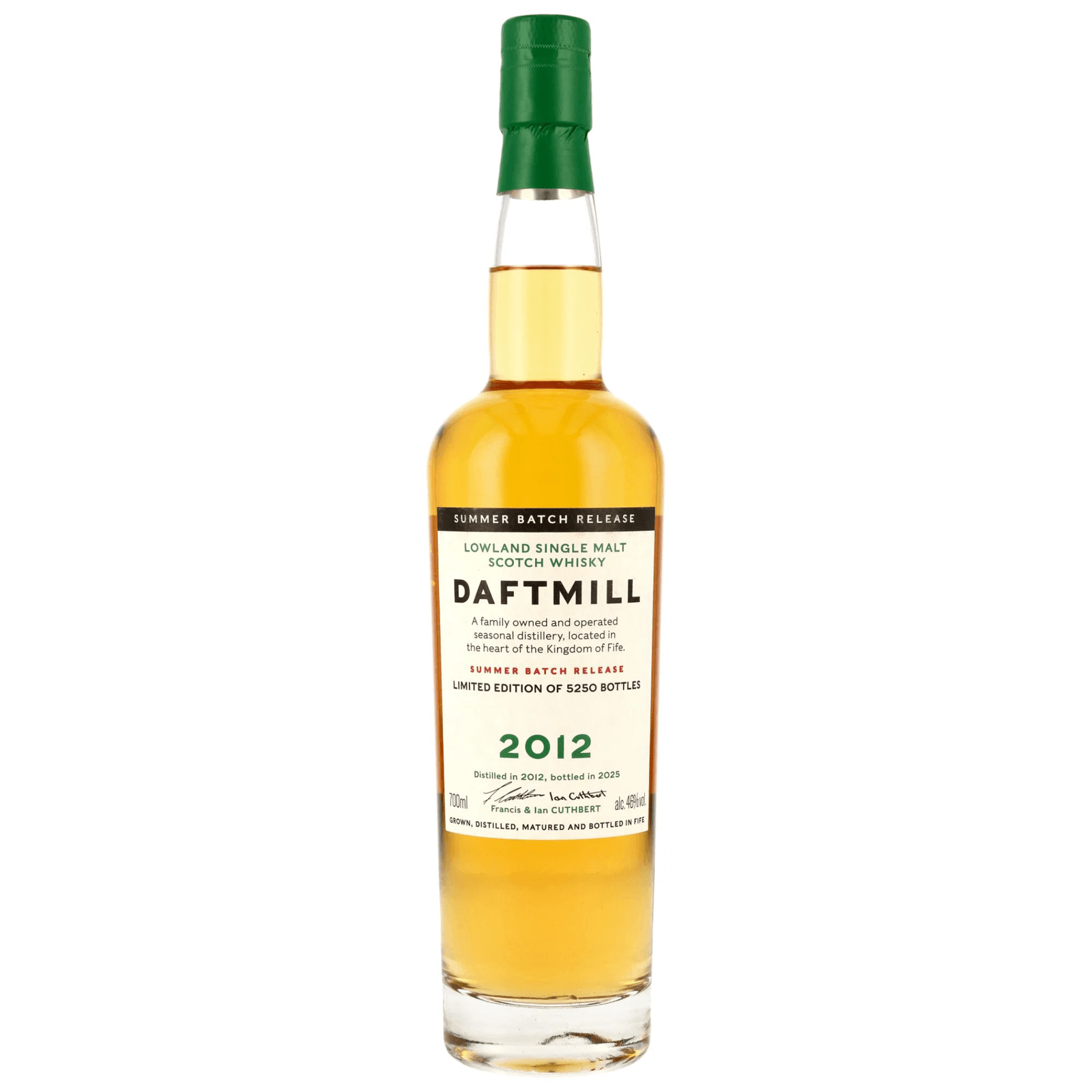Daftmill 12 Years Old 2012 Summer Batch Release