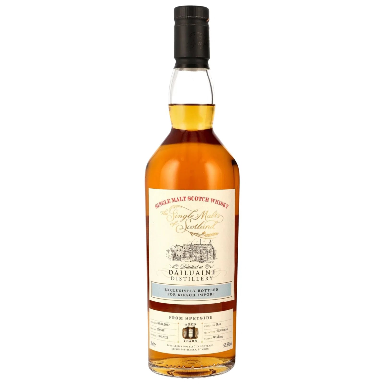 Dailuaine 11 Years Old 2012 The Single Malts of Scotland Elixir Distillers Nr. 300548