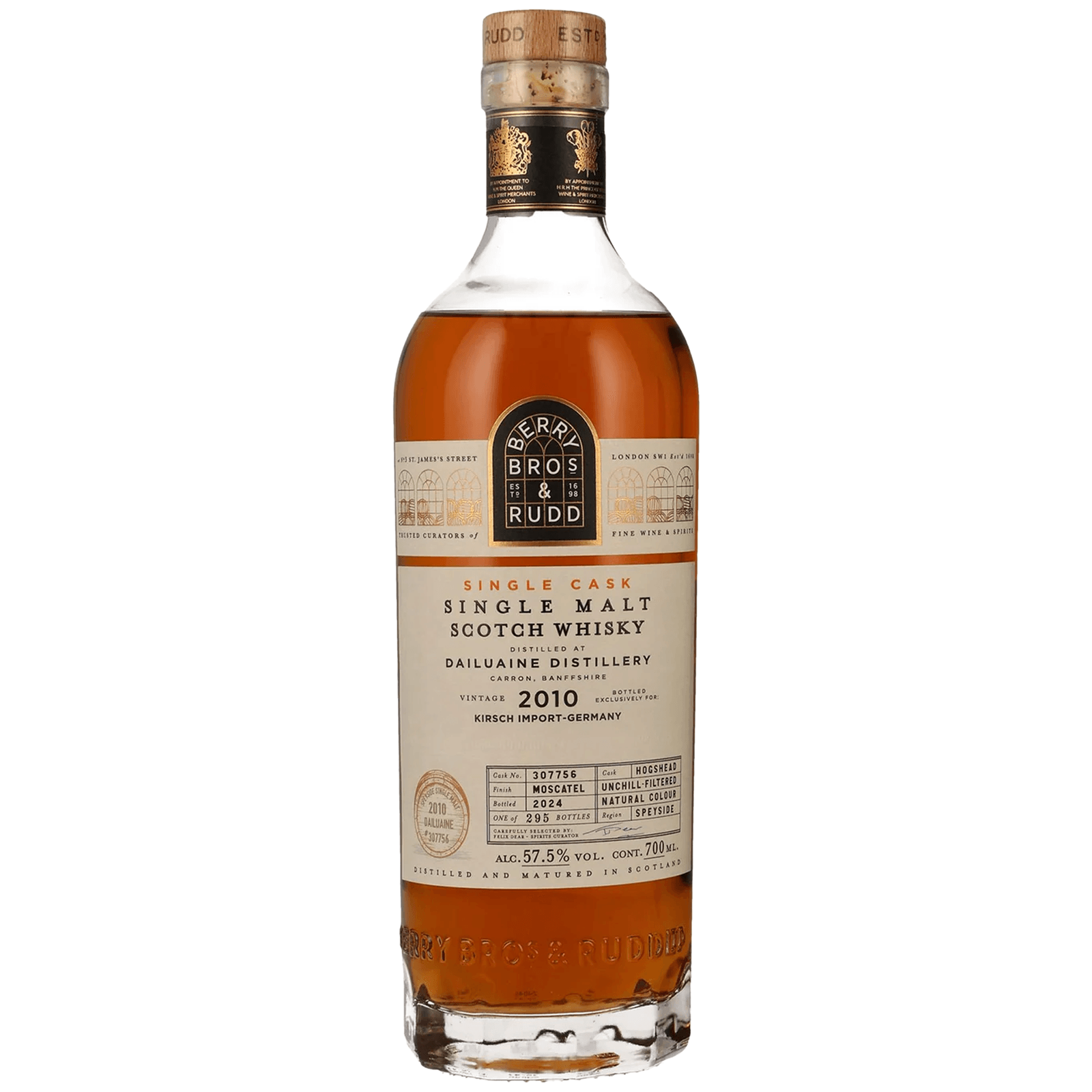 Dailuaine 13 Years Old 2010 Single Cask Berry Bros & Rudd 307756