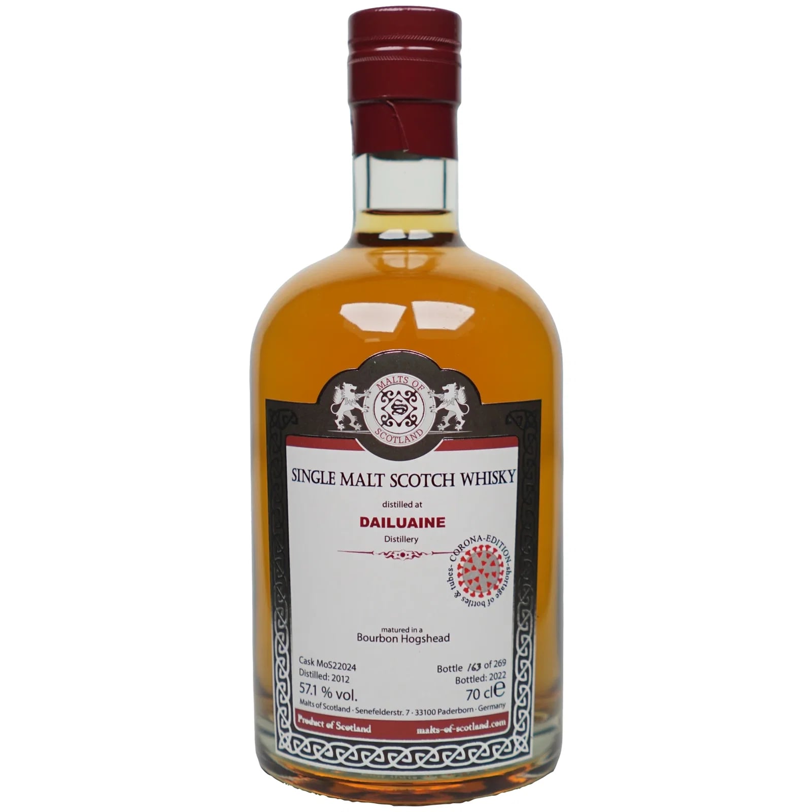 Dailuaine 2012 Malts of Scotland