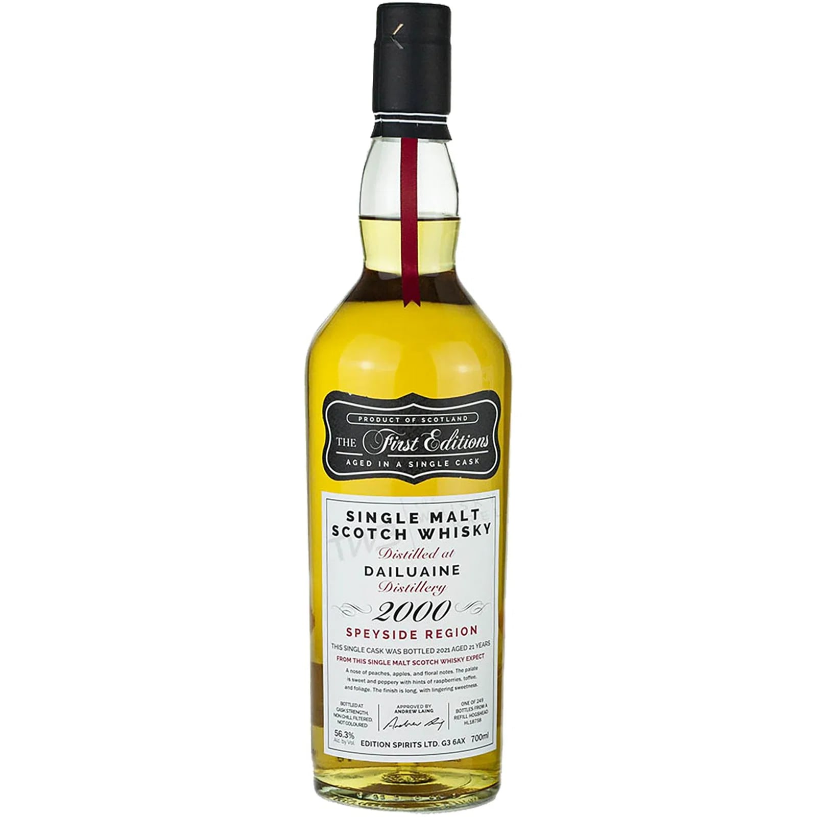 Dailuaine 21 Years Old 2000 The First Editions Edition Spirits HL 18758