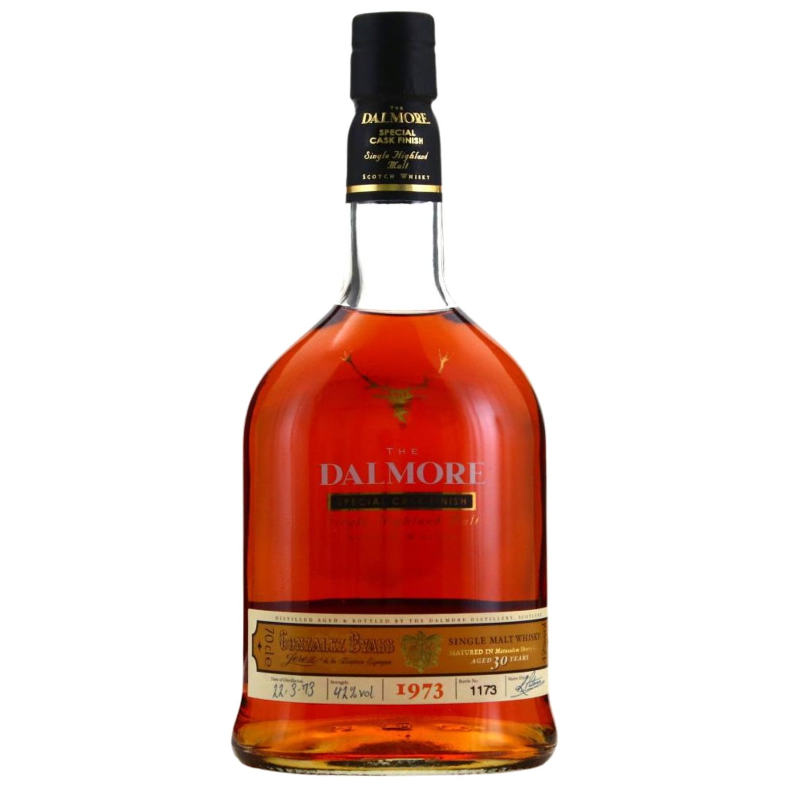 Dalmore 30 Years Old 1973 Special Cask Finish Gonzalez Byass Sherry Casks