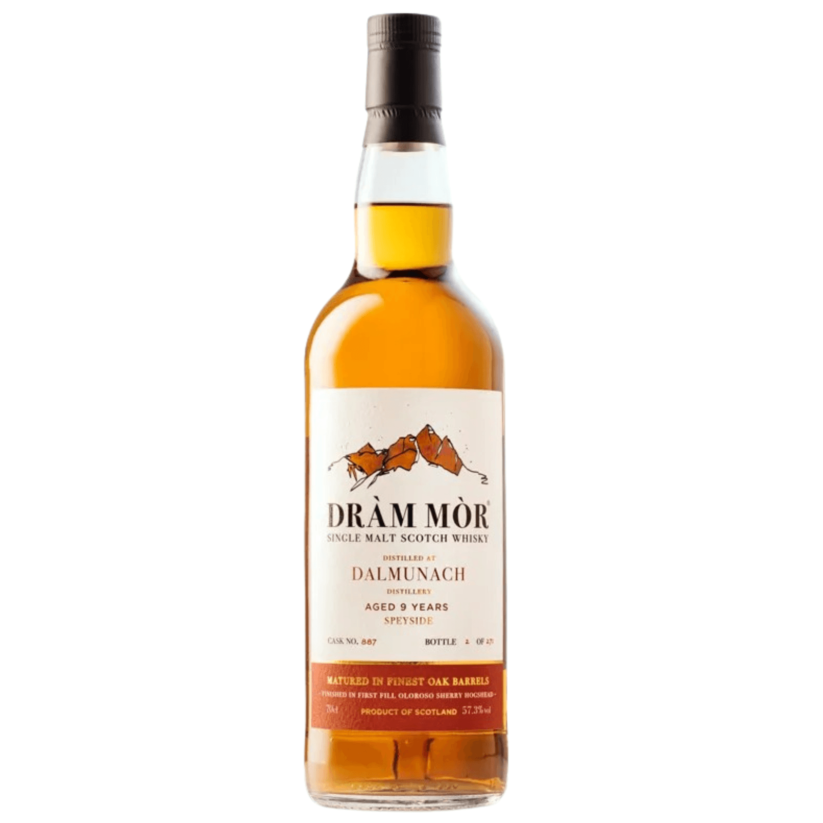 Dalmunach 9 Years Old 2016 Dràm Mòr Cask Nr.887