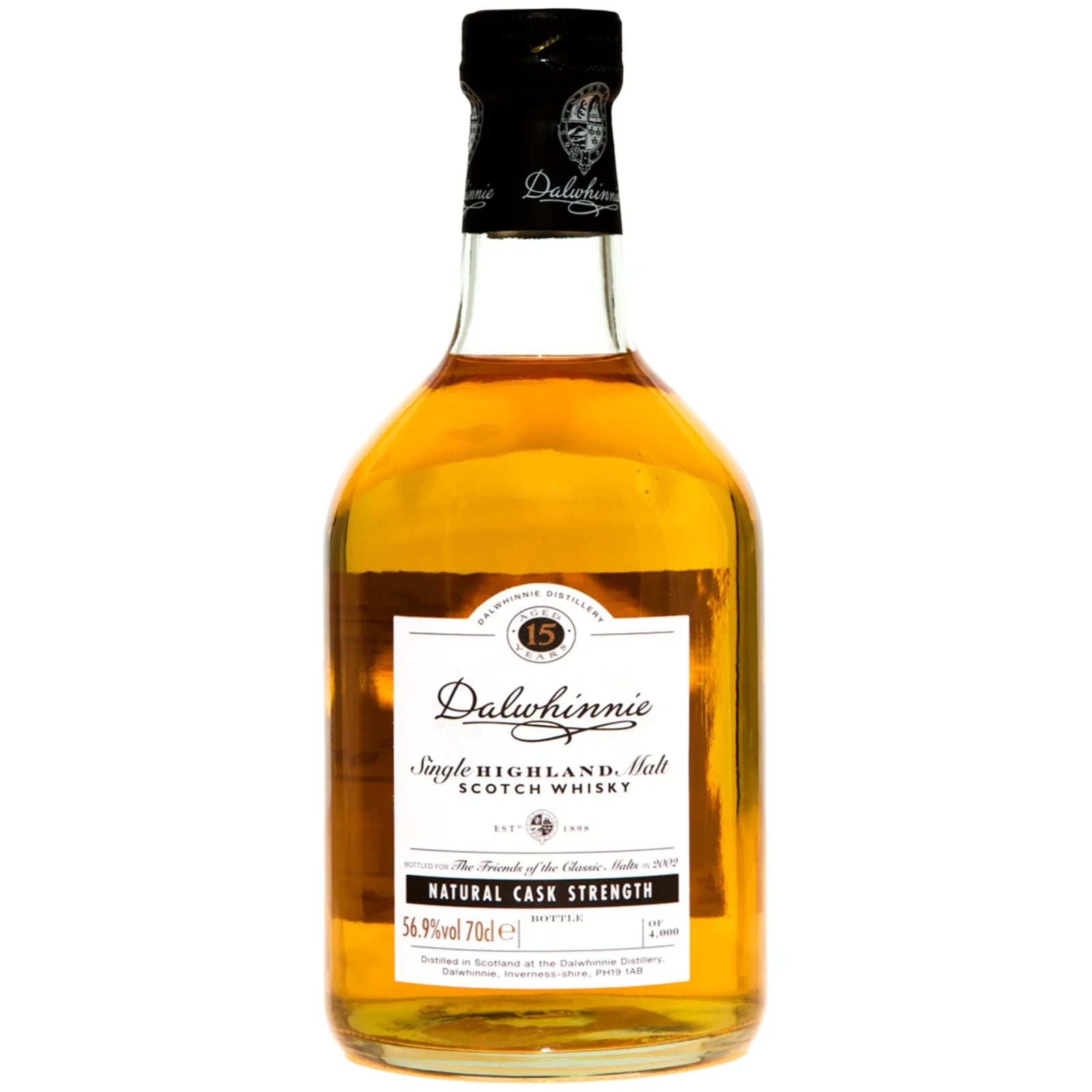 Dalwhinnie 15 Years Old The Friends of the Classic Malts