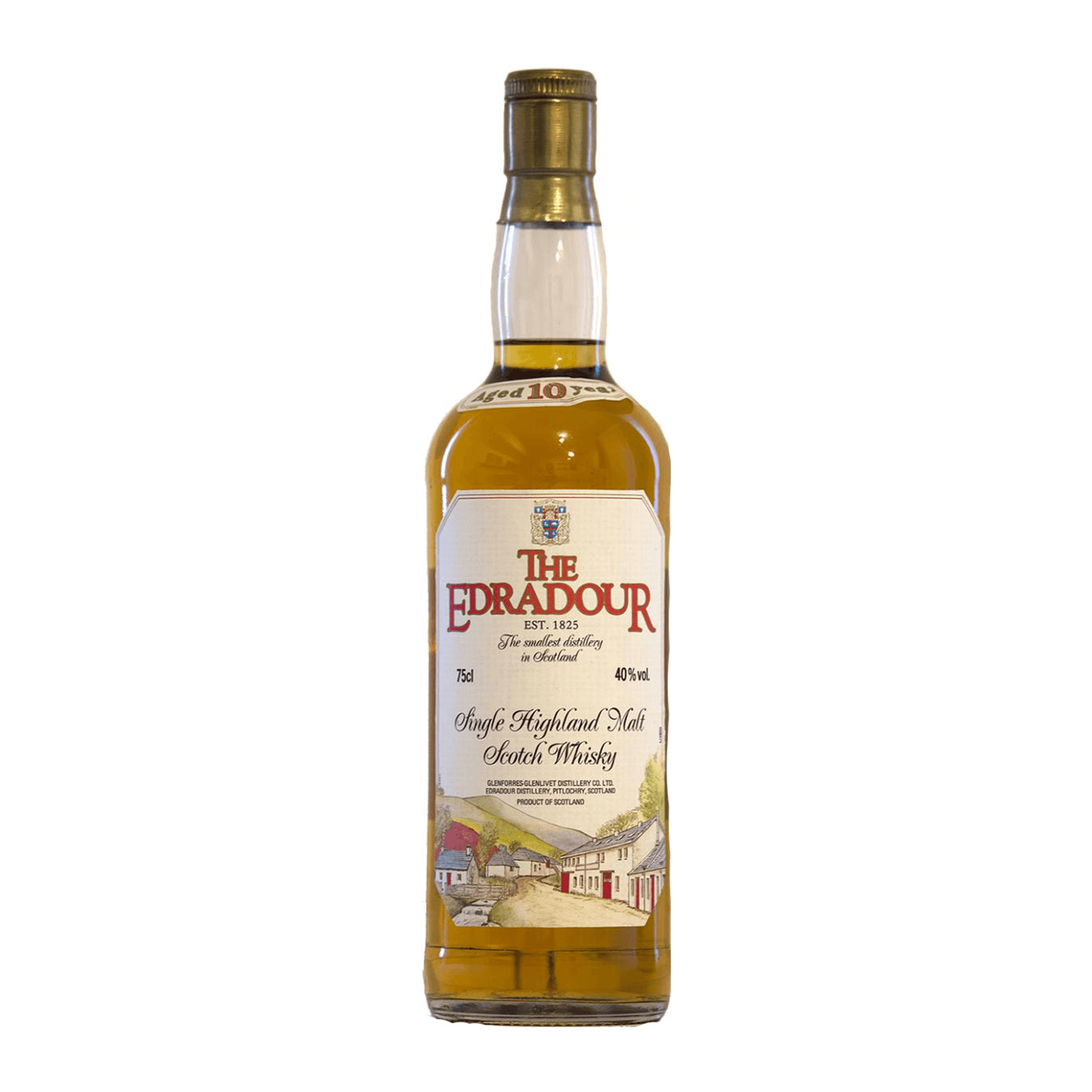 Edradour 10 Years Old Old Label 75cl