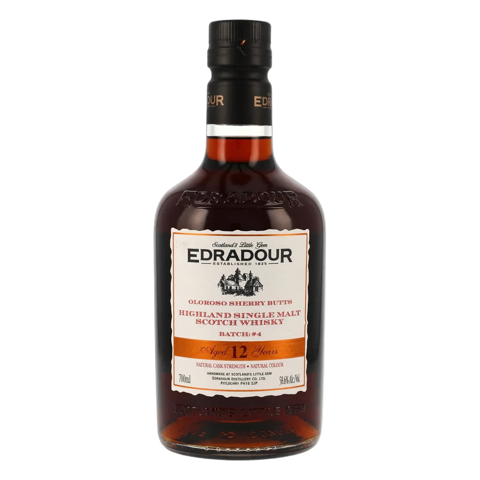 Edradour 12 Years Old 2012 Oloroso Sherry Butts Batch #4