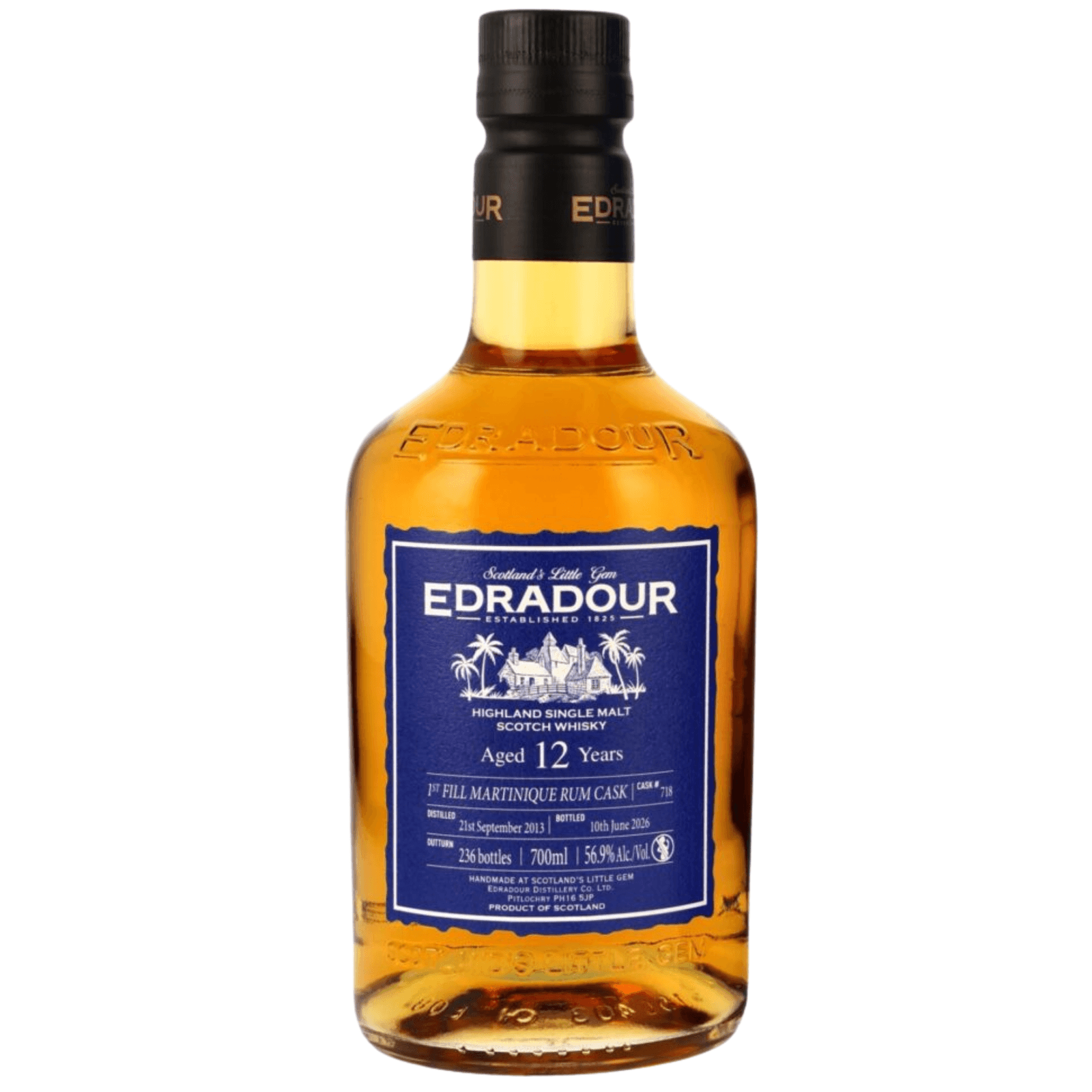 Edradour 12 Years Old 2013 Cask Nr.718
