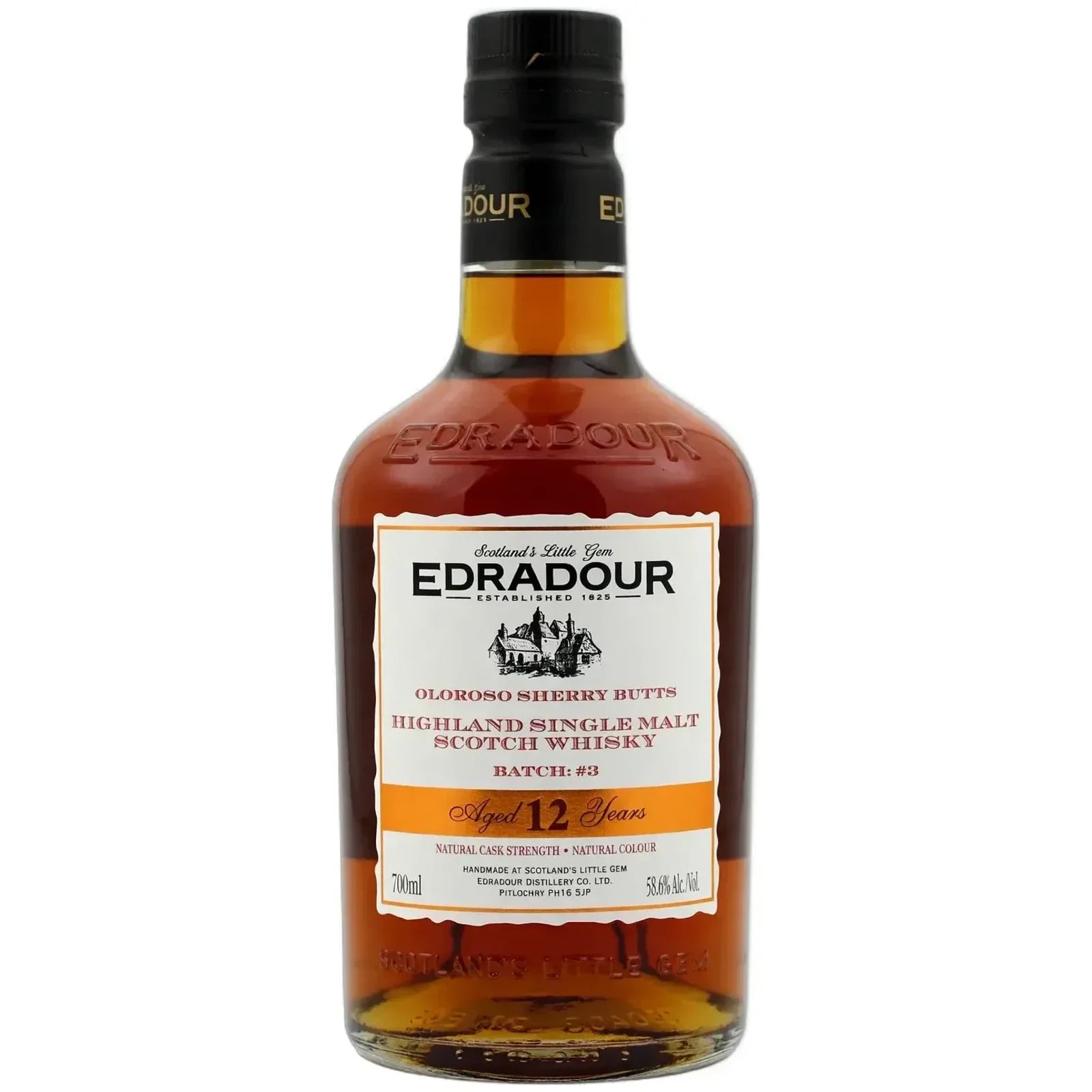 Edradour 12 Years Old Oloroso Sherry Butts Batch #3