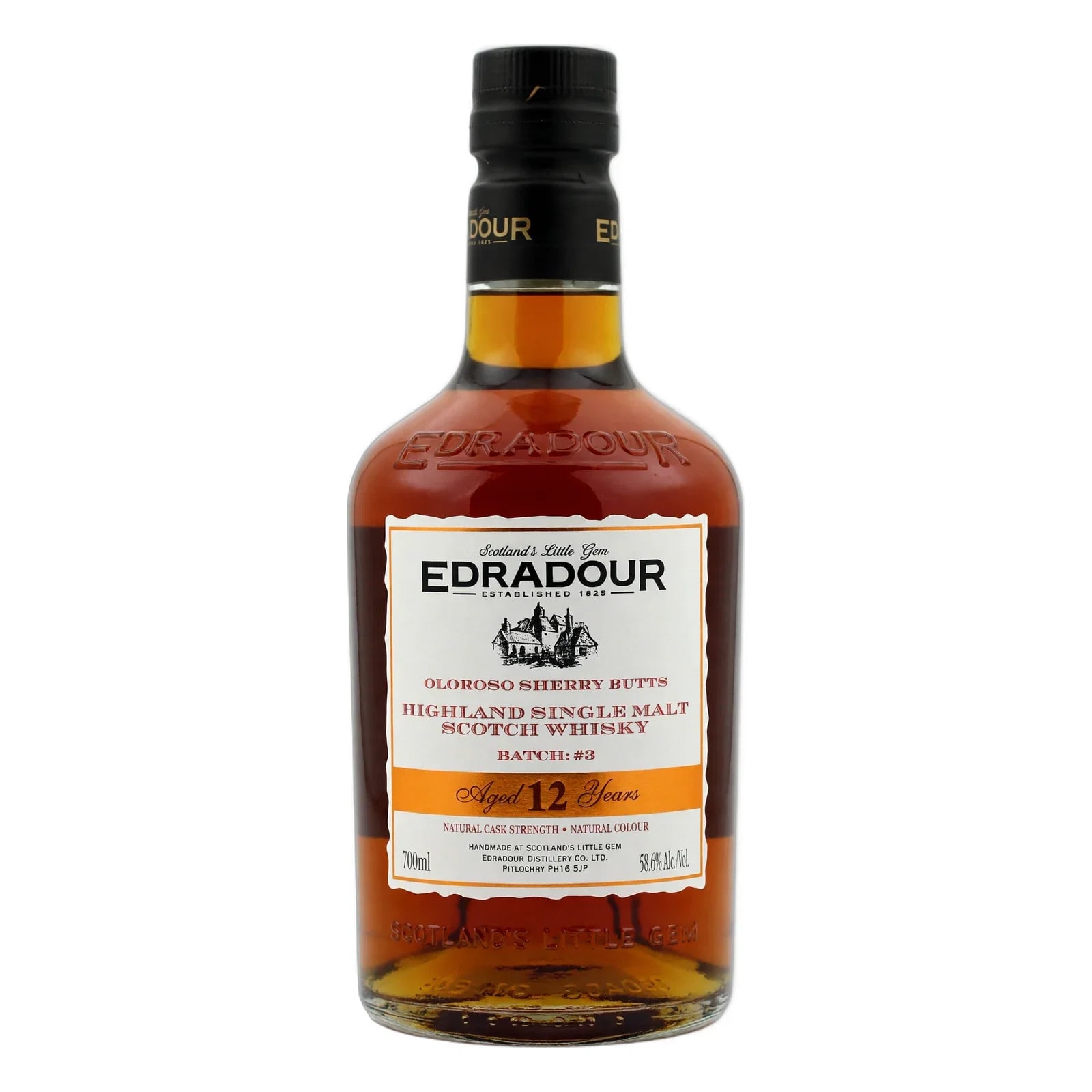Edradour 12 Years Old Oloroso Sherry Butts Batch #3