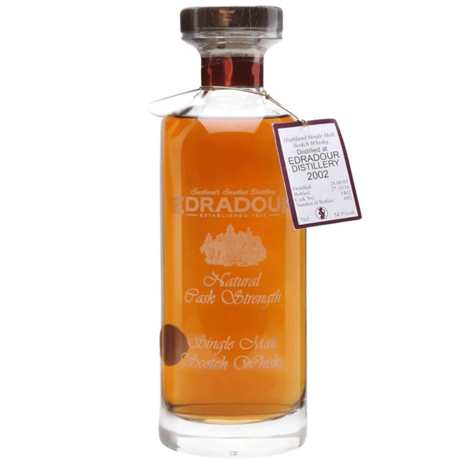 Edradour 14 Years Old 2002 Natural Cask Strength 1402