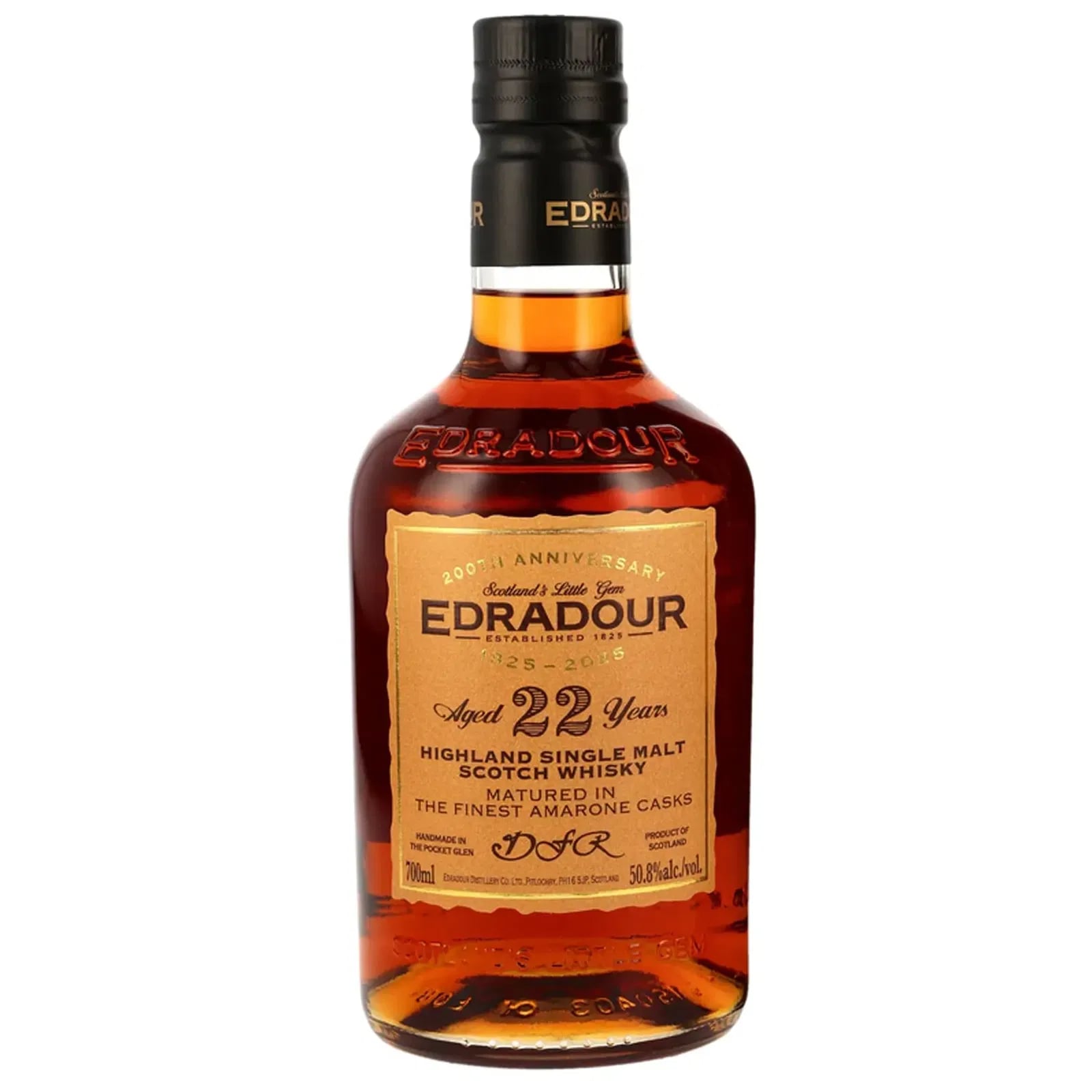 Edradour 22 Years Old 2003 Matured in the Finest Amarone Casks Cask 1001-1005
