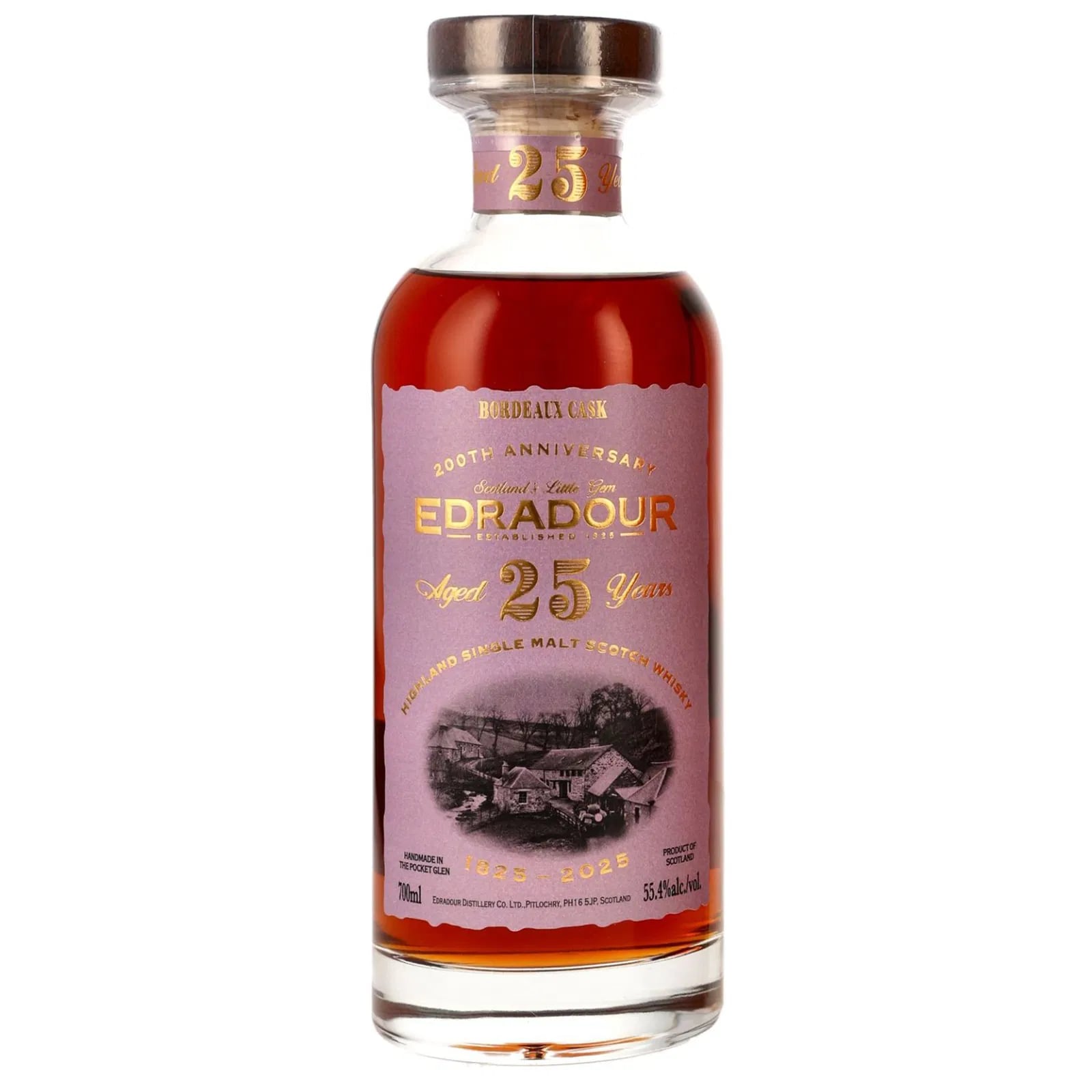 Edradour 25 Years Old 1999 200th Anniversary 816