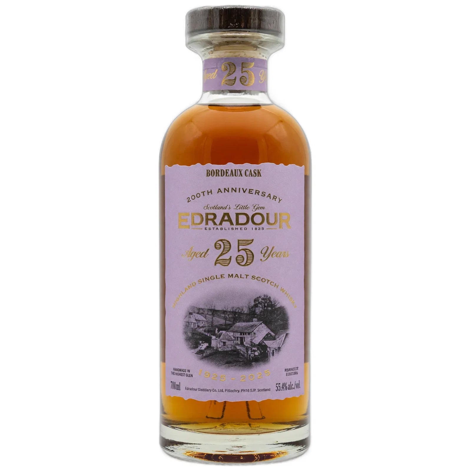 Edradour 25 Years Old 1999 200th Anniversary 1825 Cask Nr. 811