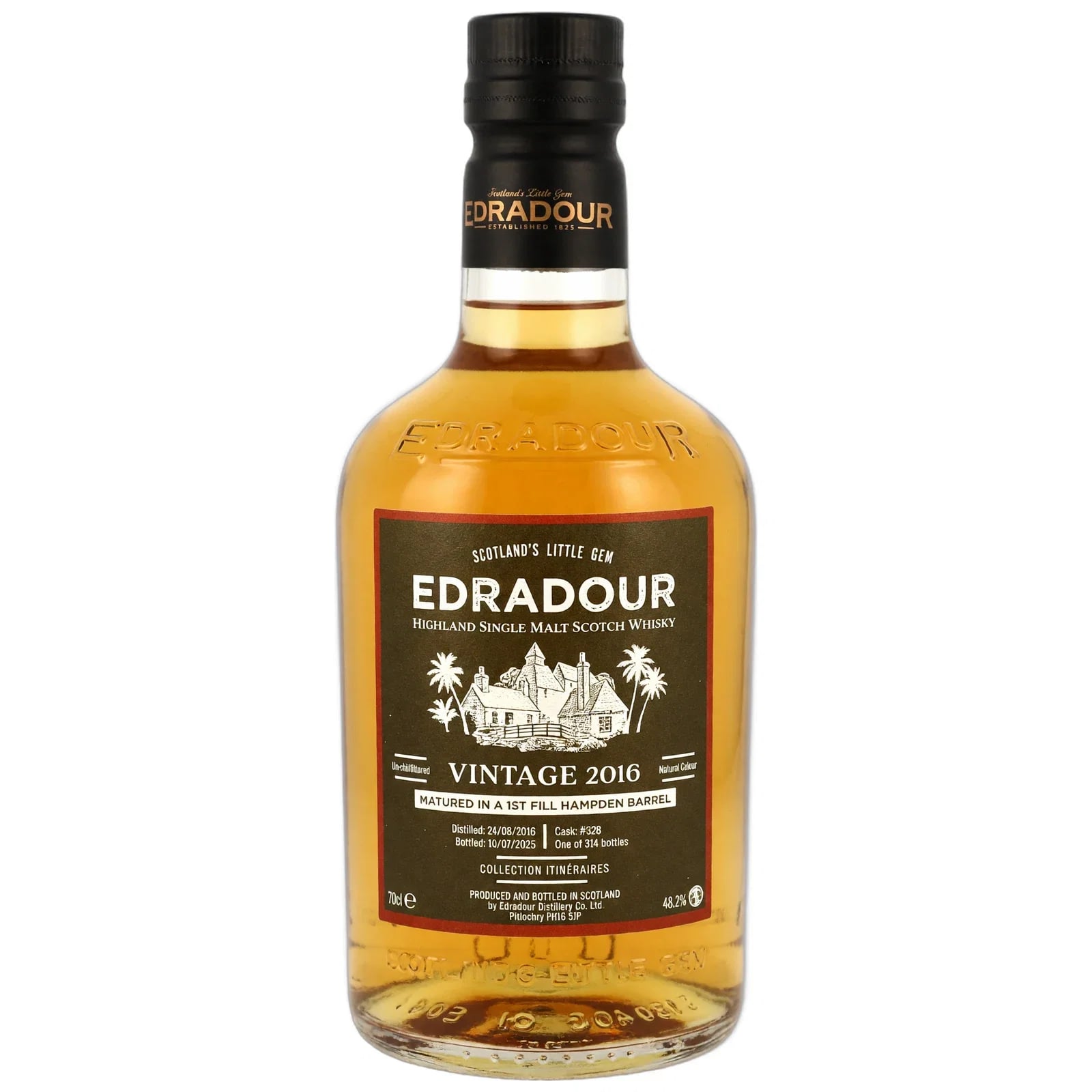 Edradour 8 Years Old 2016 Vintage Cask Nr. 328
