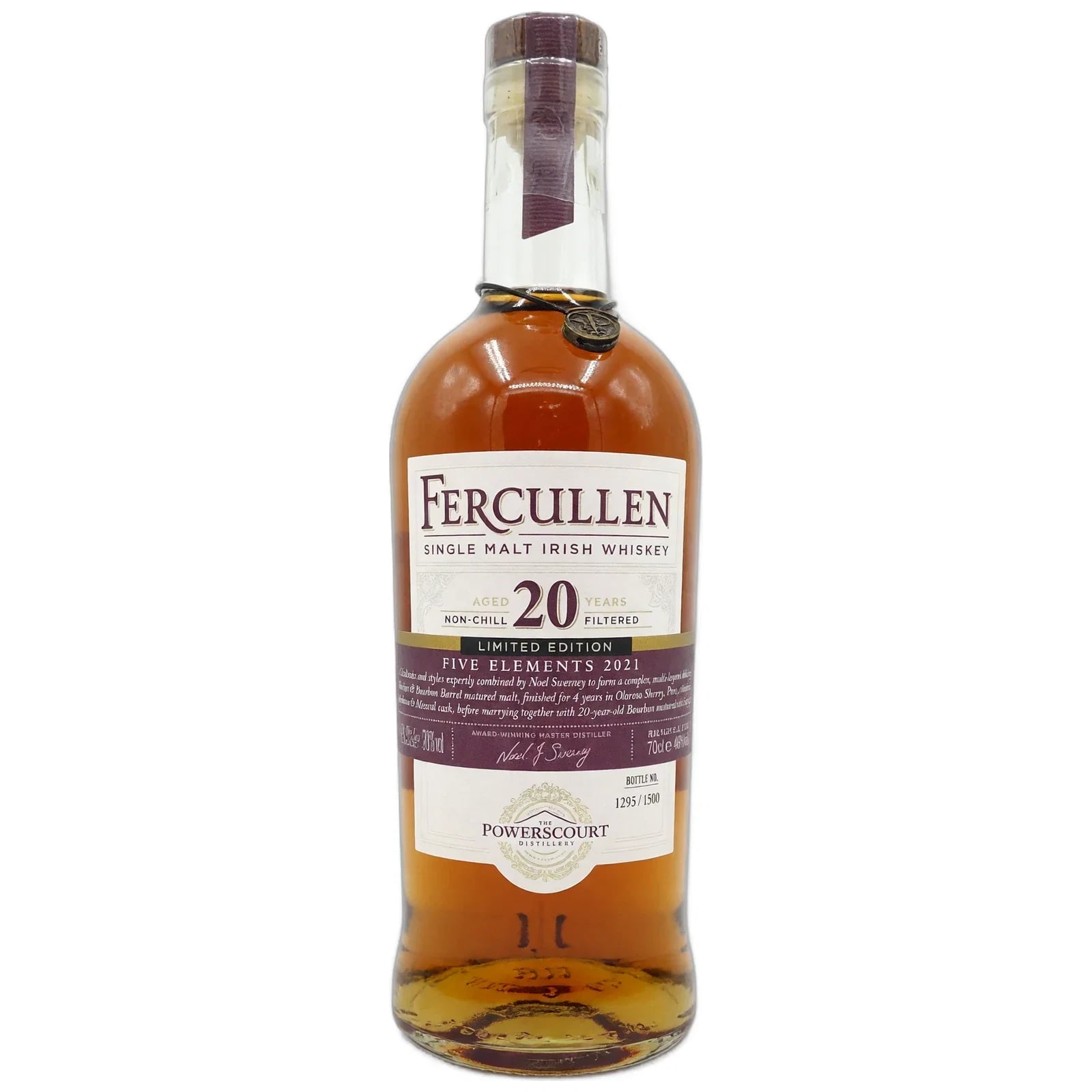 Fercullen 20 Years Old Five Elements Powerscourt Distillery