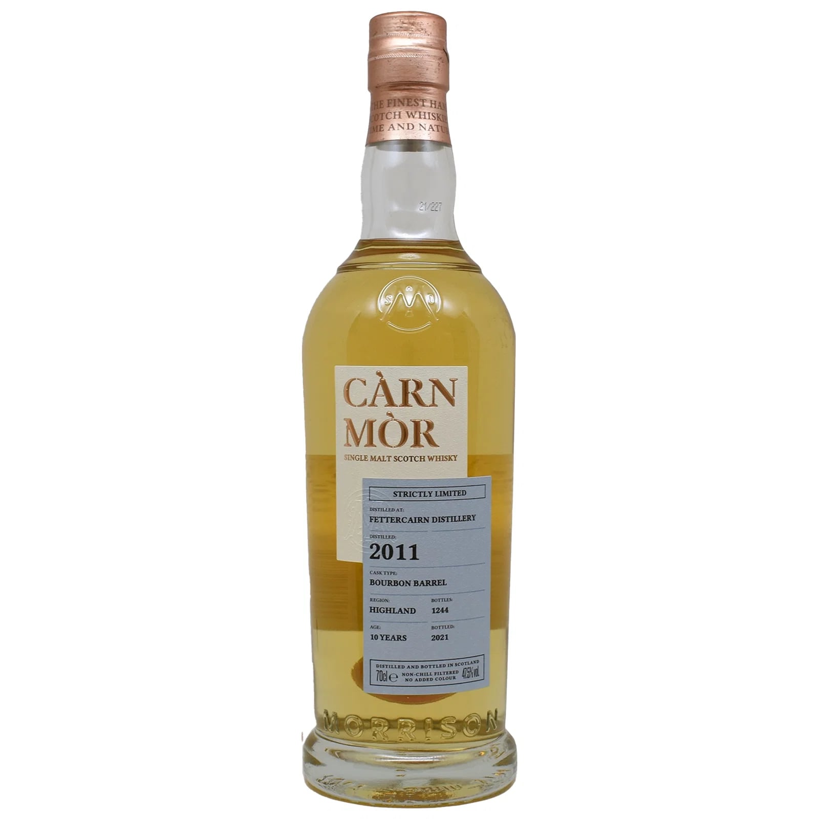 Fettercairn 10 Years Old 2011 Càrn Mòr Strictly Limited Morrison Scotch Whisky Distillers