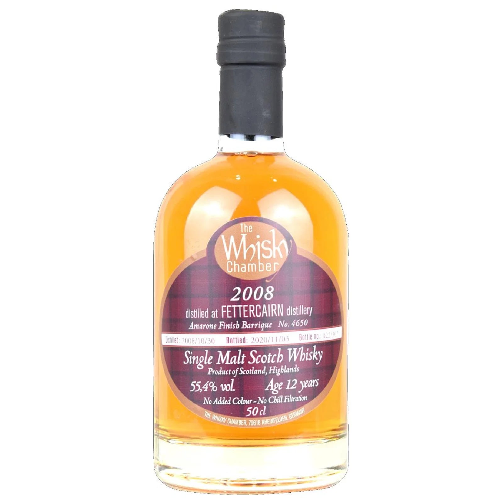 Fettercairn 12 Years Old 2008 The Whisky Chamber 4650