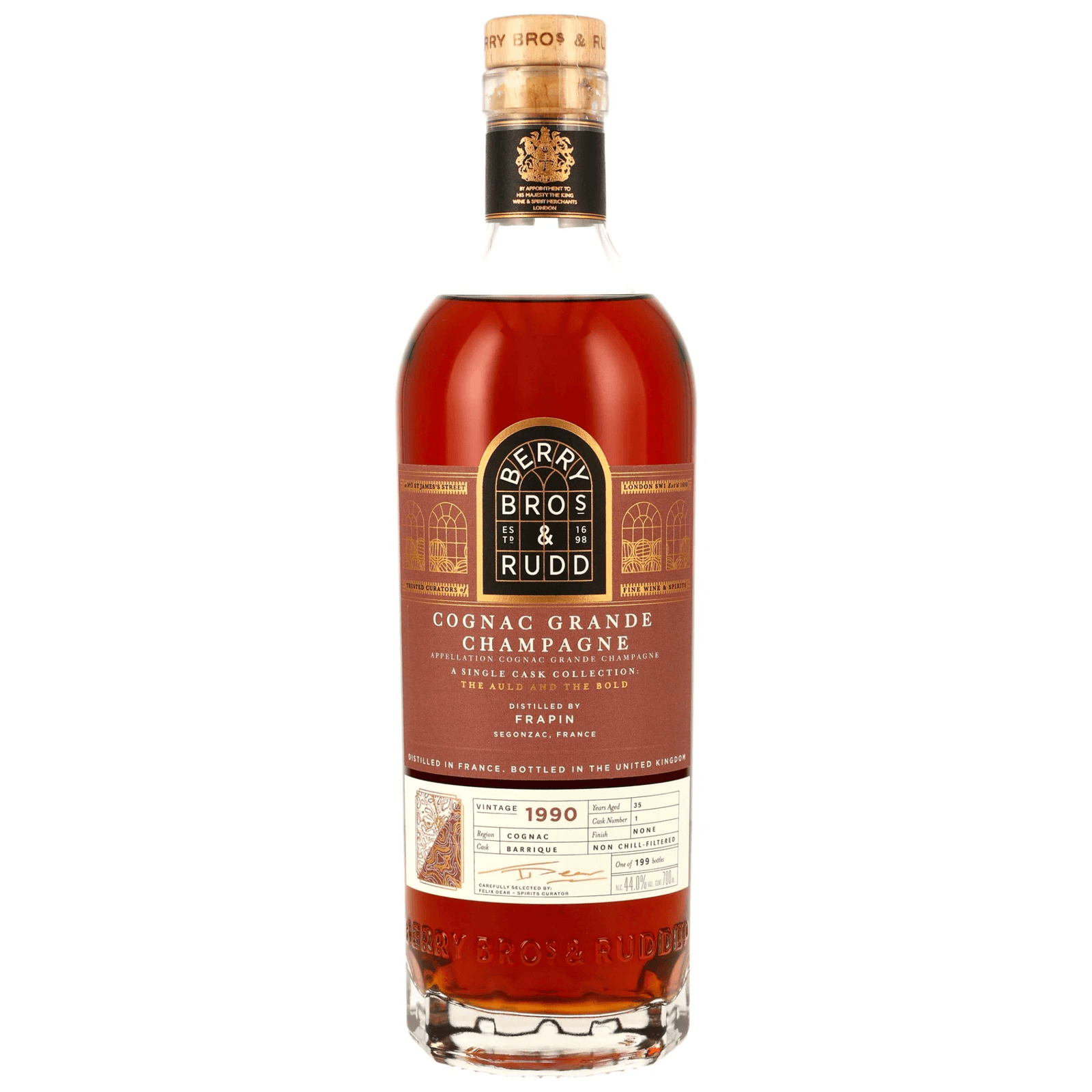 Frapin 35 Years Old 1990 The Auld & The Bold Berry Bros & Rudd Cask Nr.1