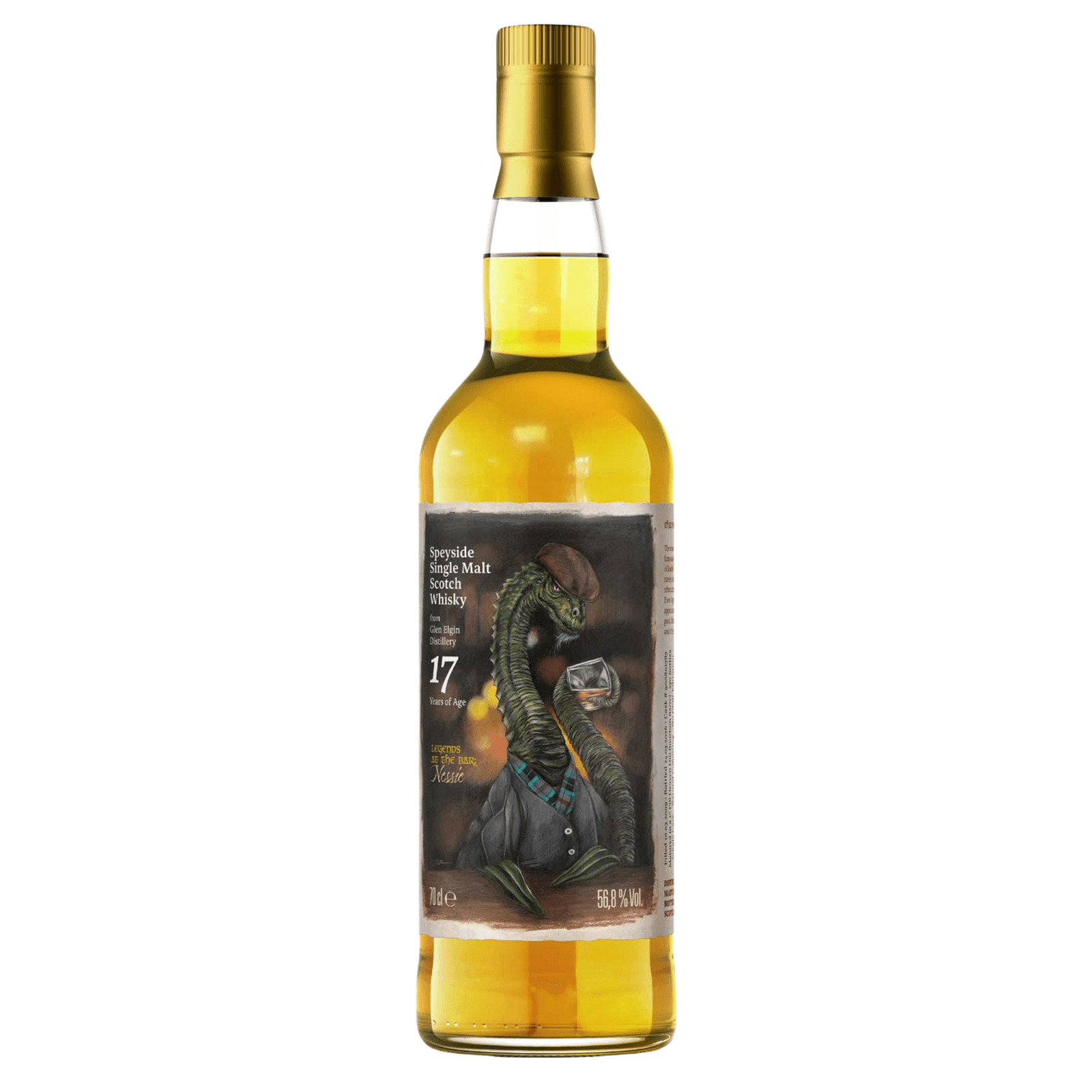 Glen Elgin 17 Years Old 2009 Legends At The Bar #1 Nessie The Caskhound
