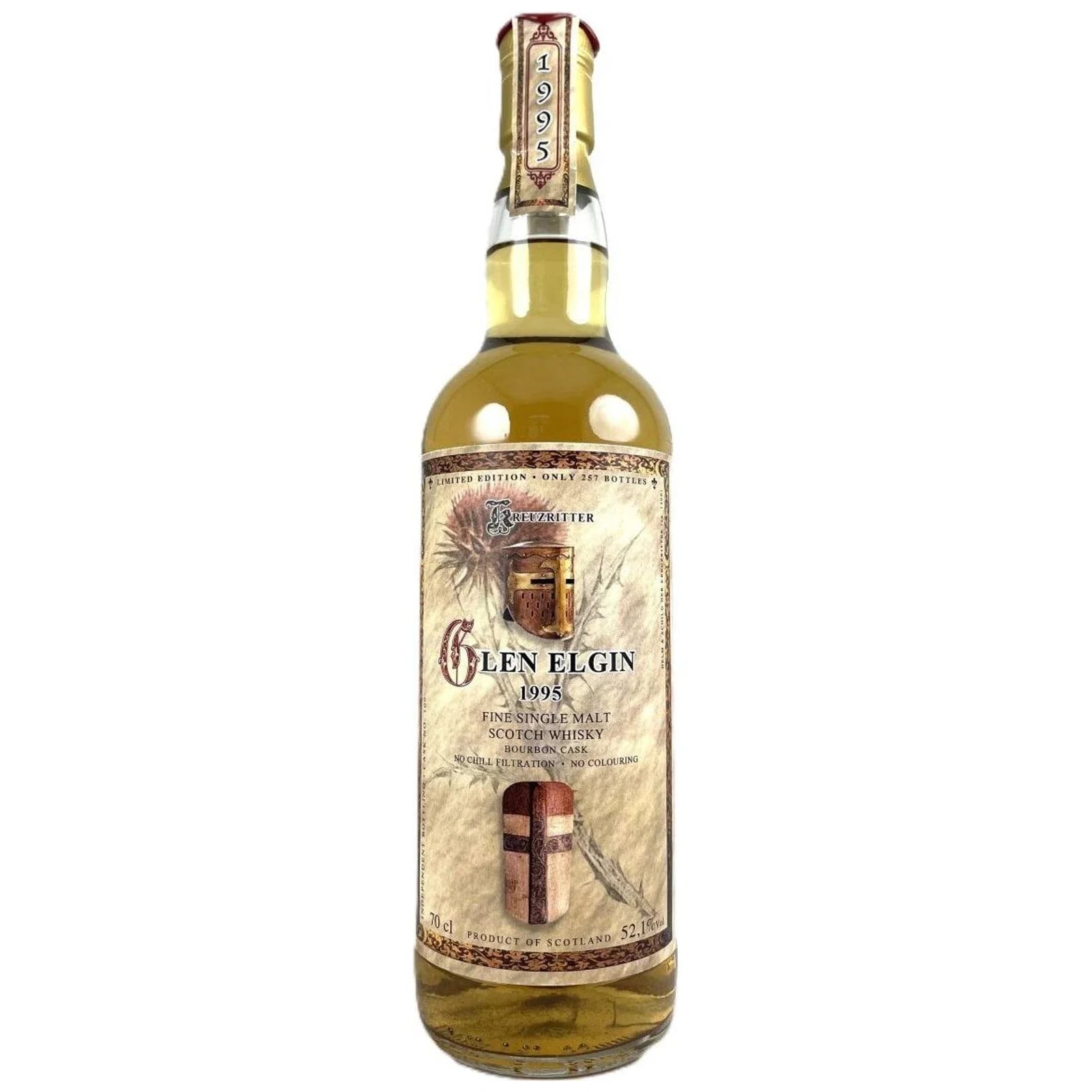 Glen Elgin 21 Years Old 1995 Kreuzritter Collection Monnier Trading Cask Nr. 109
