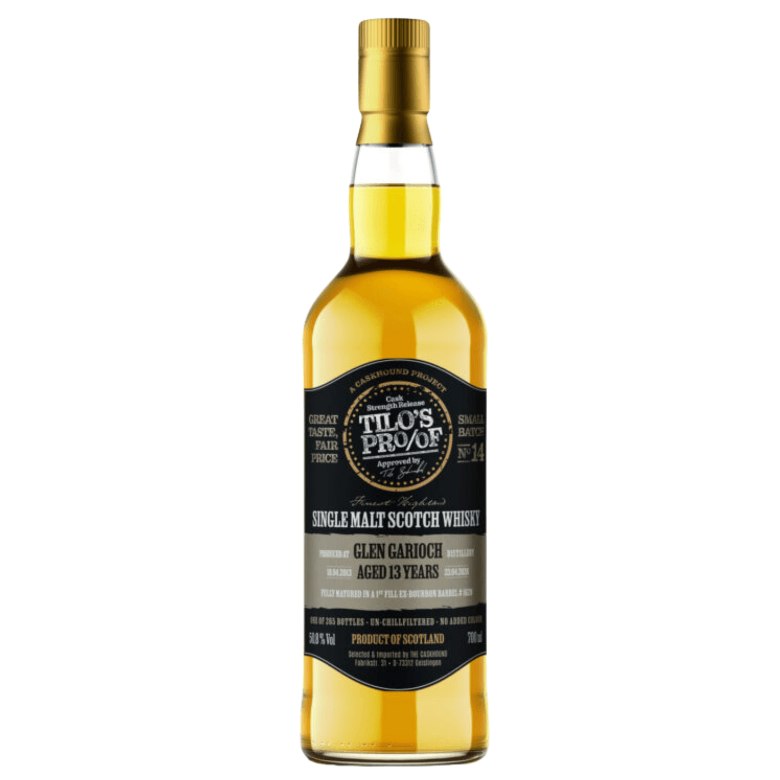 Glen Garioch 13 Years Old 2013 Tilo'S Proof The Caskhound No. 14
