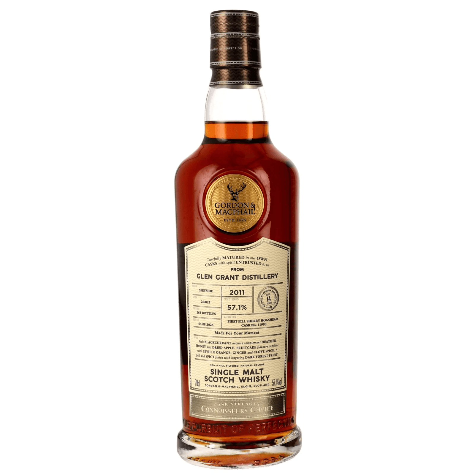 Glen Grant 14 Years Old 2011 Connoisseurs Choice Gordon & MacPhail Cask Nr.11990