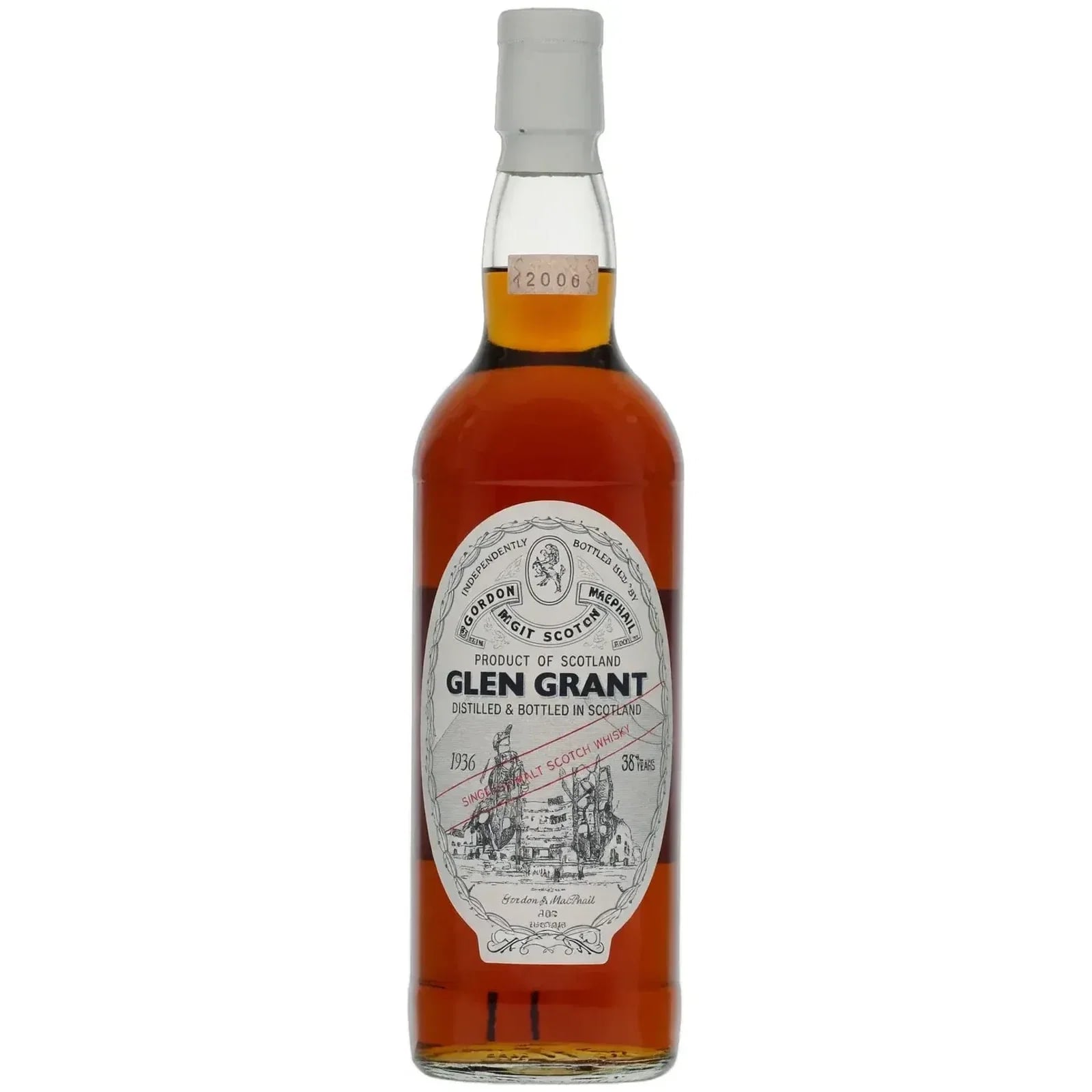 Glen Grant 50 Years Old 1936 Licensed Bottling Gordon & Macphail