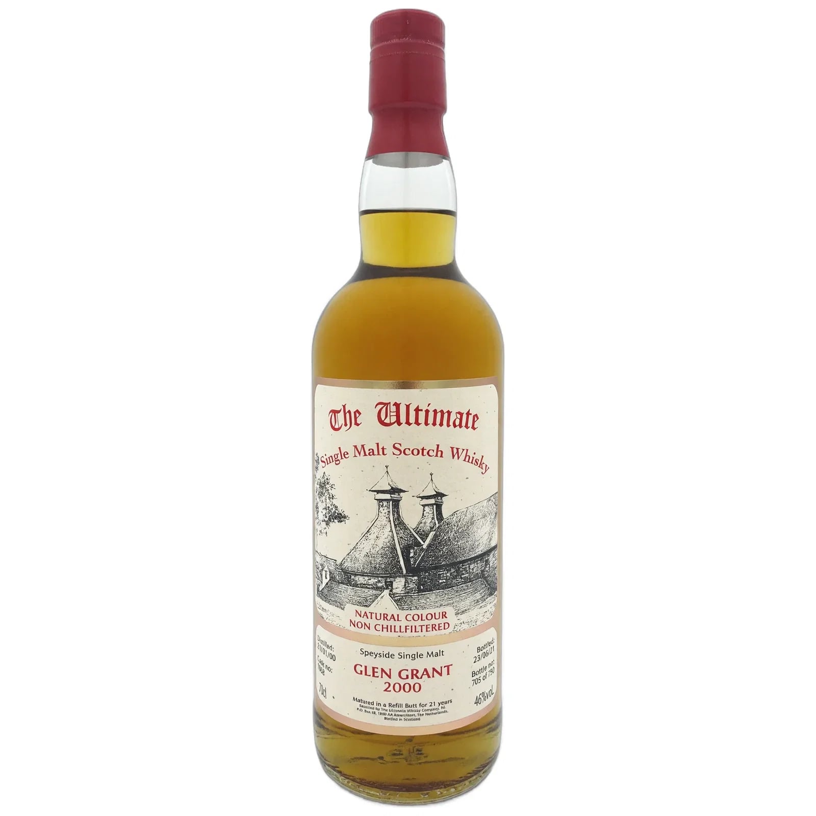 Glen Grant 21 Years Old 2000 The Ultimate Selection Cask Nr. 1868