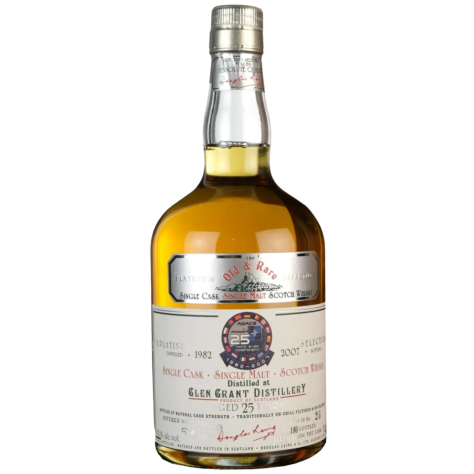 Glen Grant 25 Years Old 1982 Old & Rare The Platinum Selection Douglas Laing