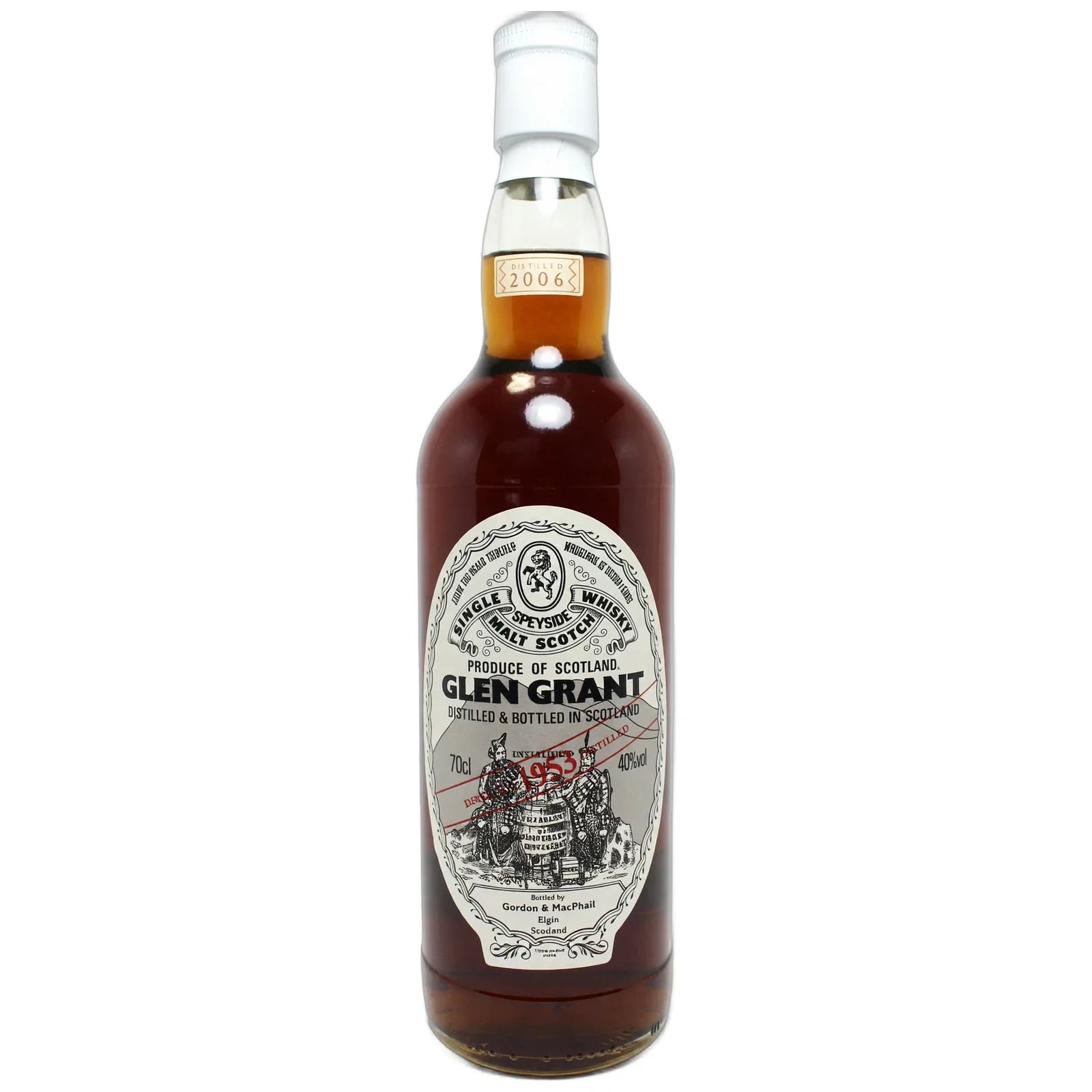 Glen Grant 52 Years Old 1953 Licensed Bottling Gordon & Macphail