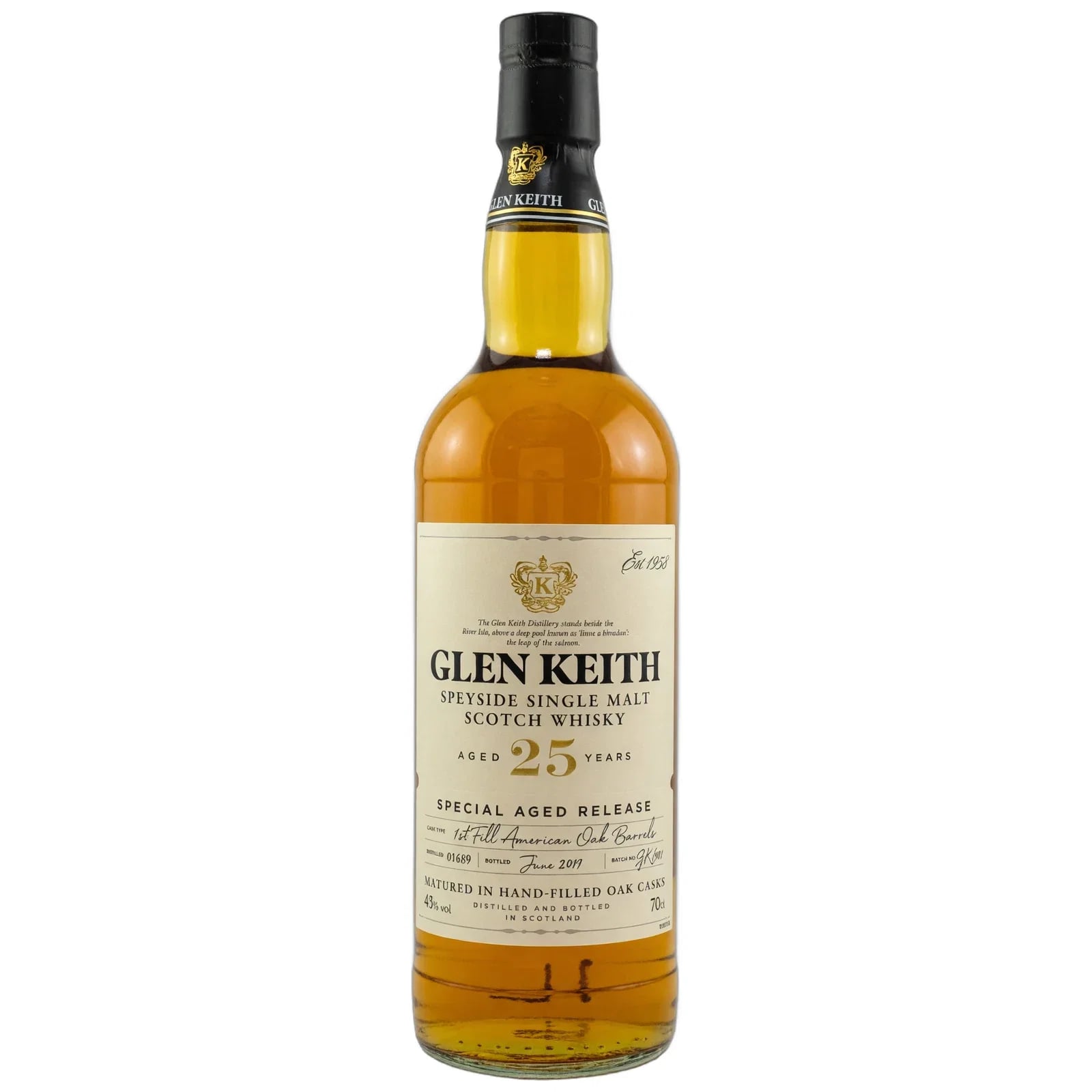 Glen Keith 25 Years Old Special Aged Release