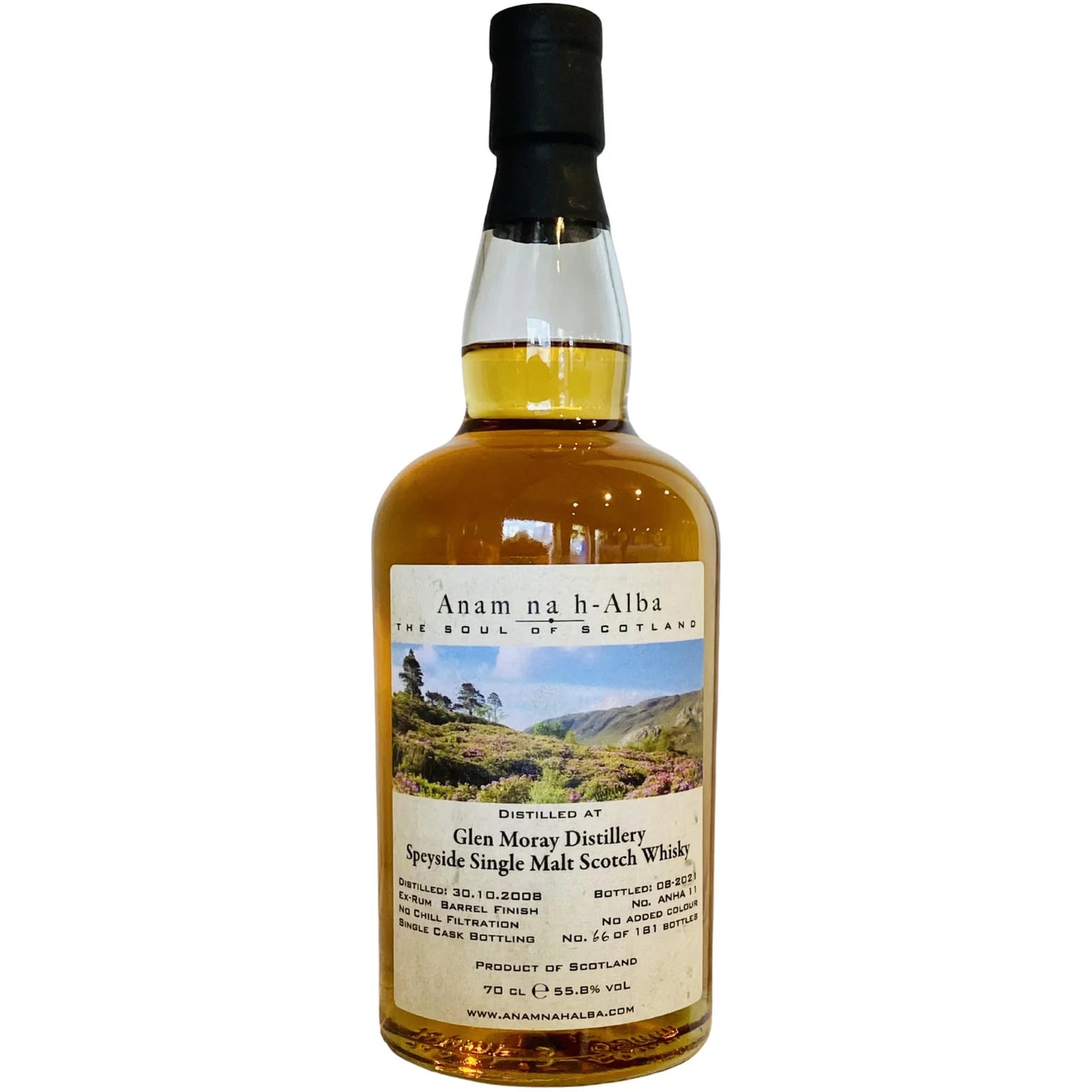 Glen Moray 2008 The Soul of Scotland Anam na h-Alba