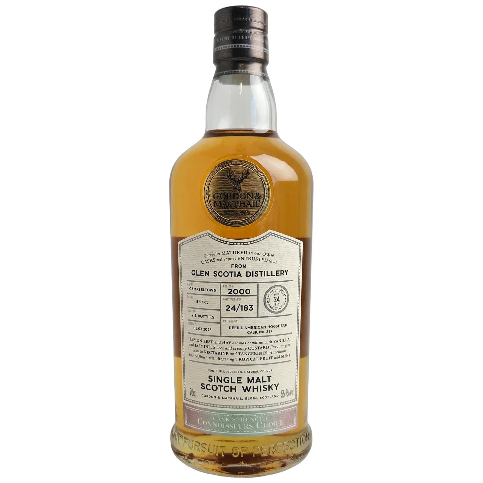 Glen Scotia 24 Years Old 2000 Connoisseurs Choice Cask Strength Gordon & Macphail