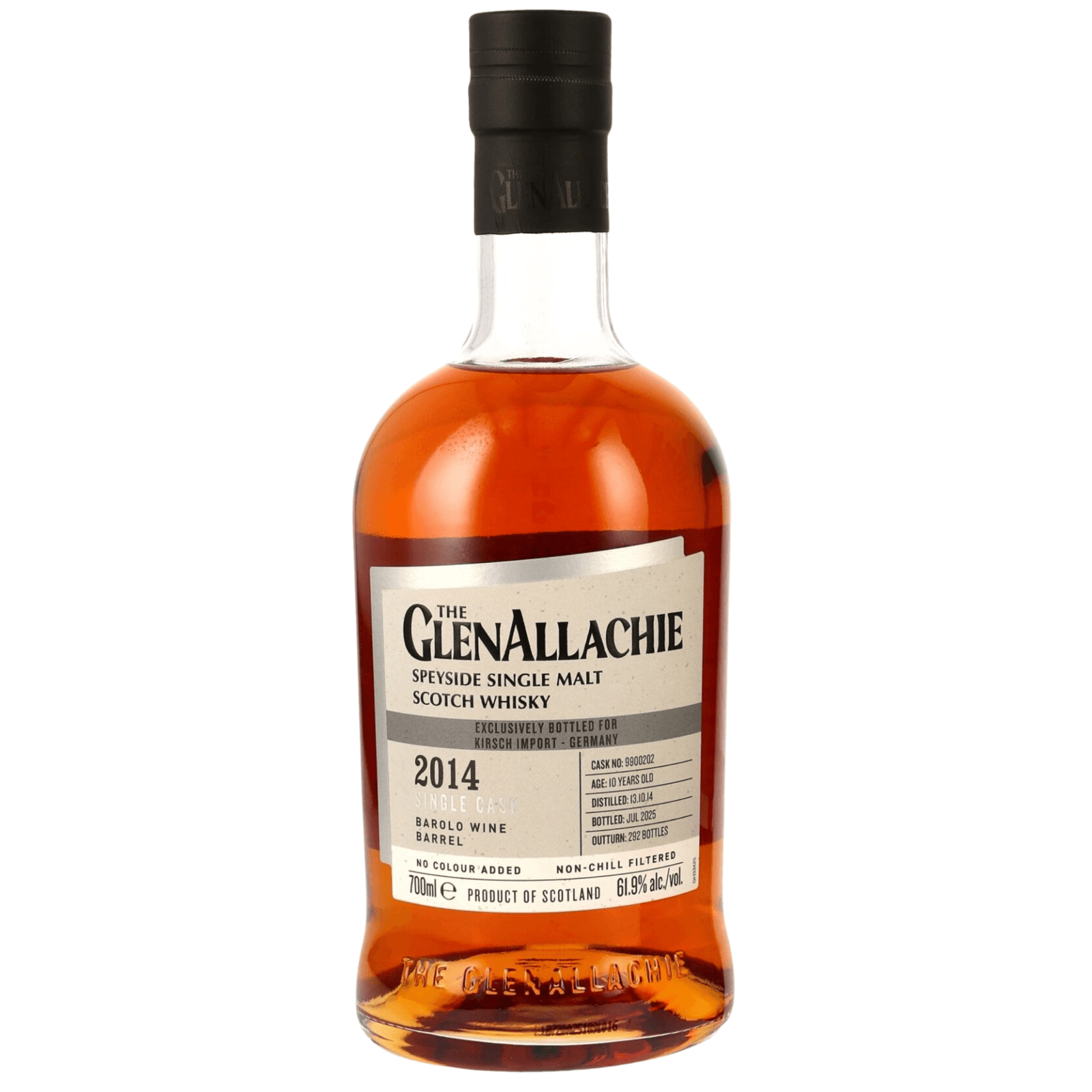 GlenAllachie 10 Years Old 2014 Barolo Single Cask Nr.9900202