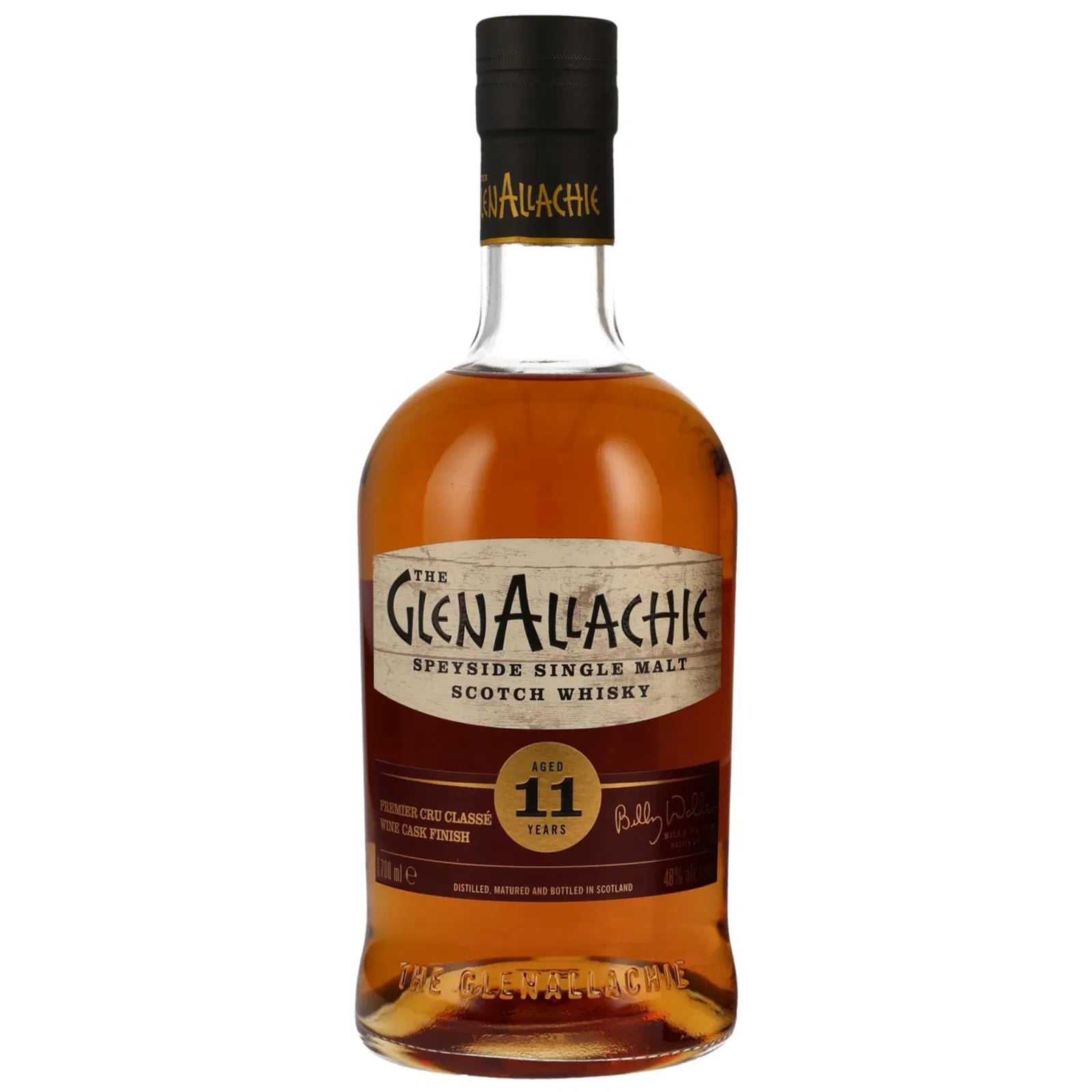GlenAllachie 11 Years Old Wine Series Premier Cru Classé Wine Cask Finish