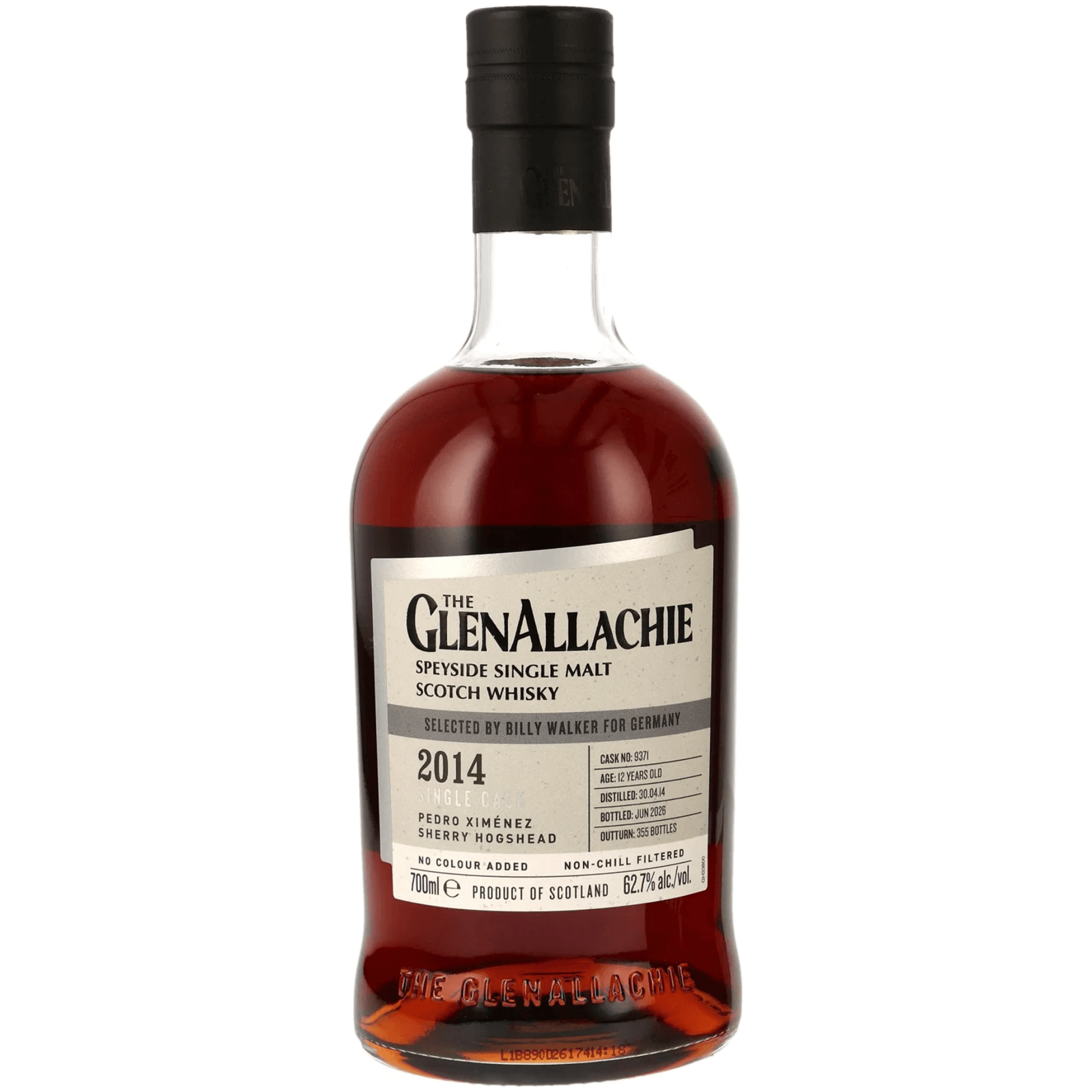 GlenAllachie 12 Year Old 2014 Cask Nr.9371