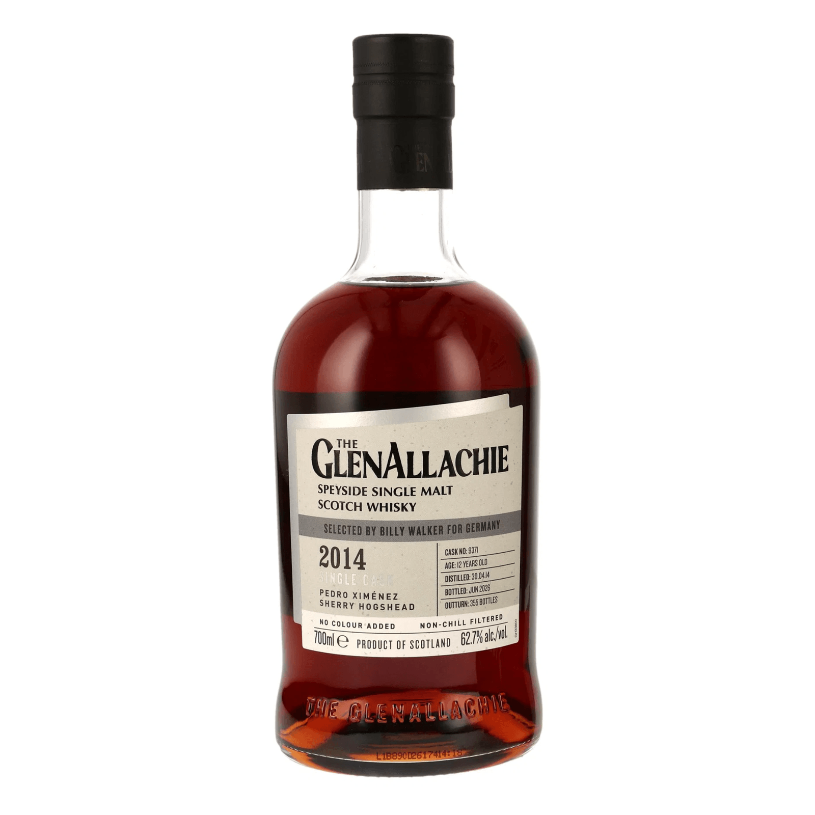 GlenAllachie 12 Year Old 2014 Cask Nr.9371