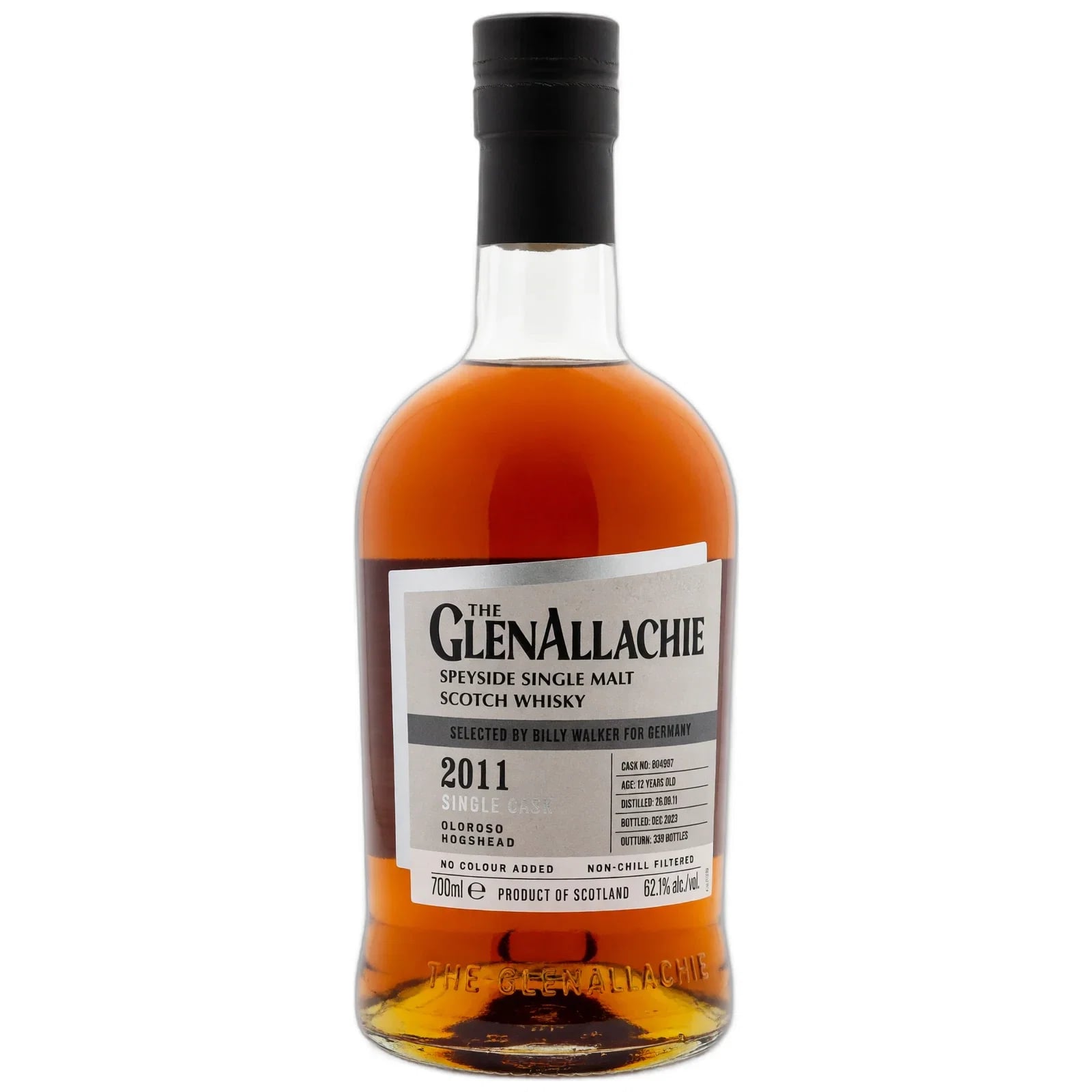 Glenallachie 12 Years Old 2011 Single Cask Nr. 804997