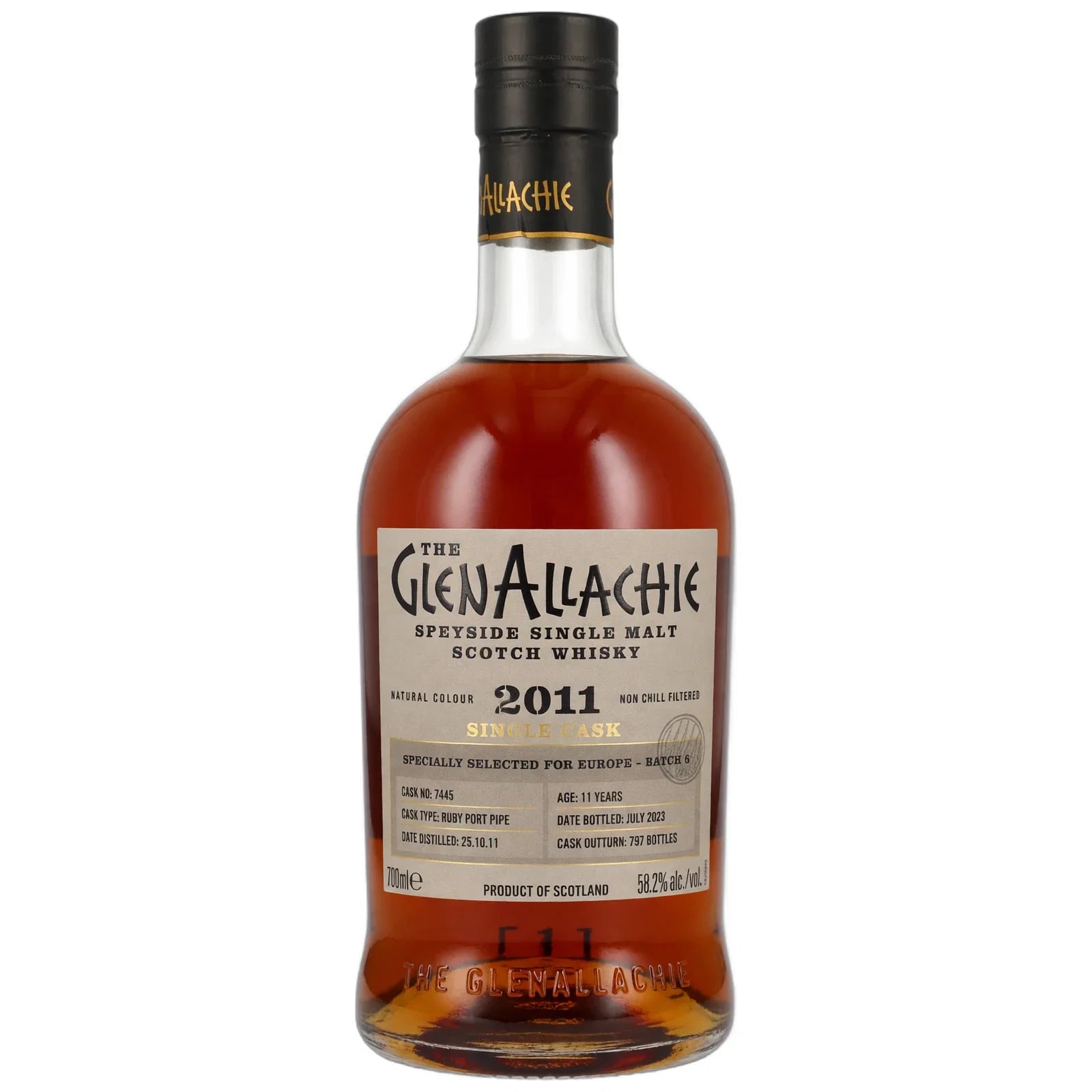 Glenallachie 2011 Single Cask Nr. 7445