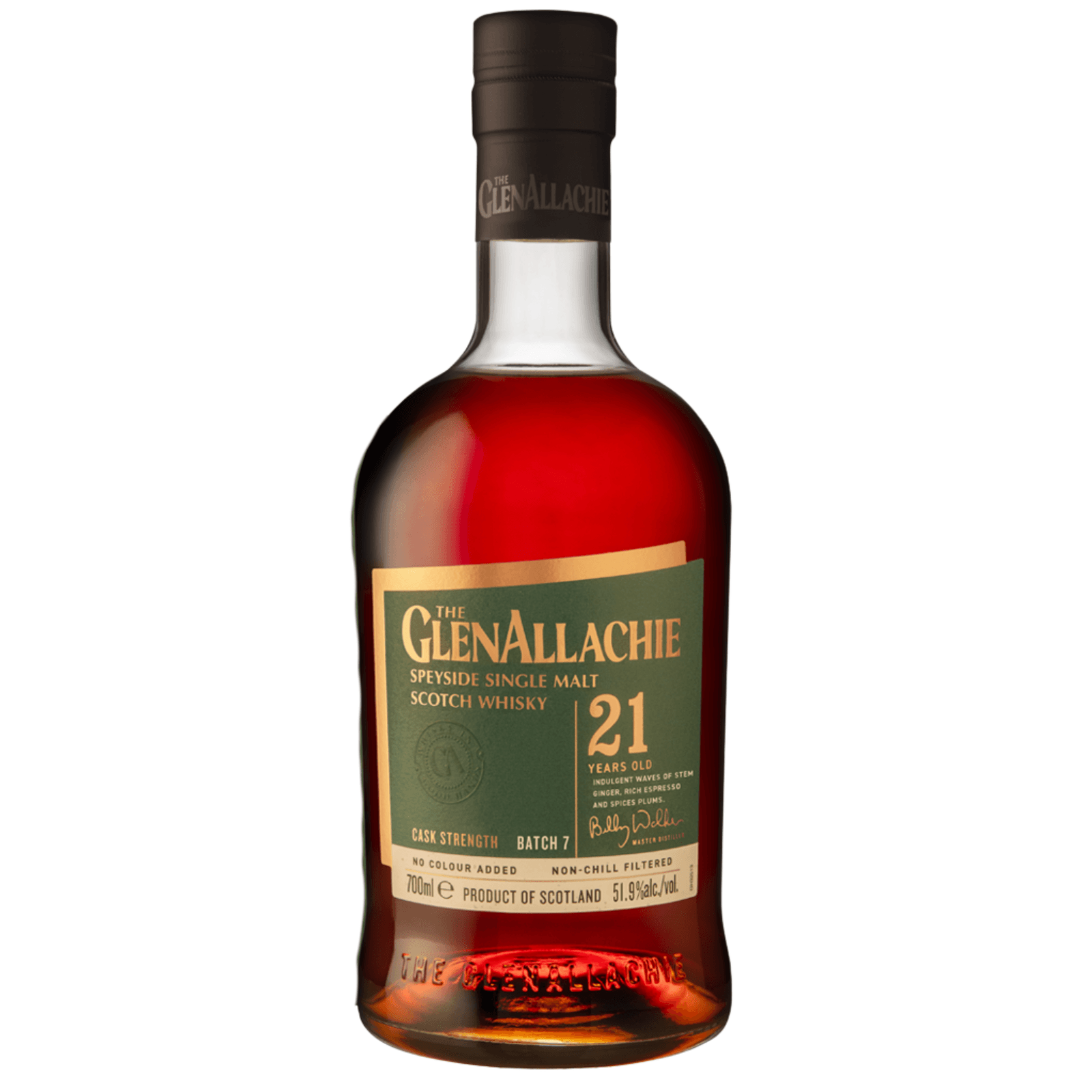 GlenAllachie 21 Years Old Cask Strength Batch Nr.7