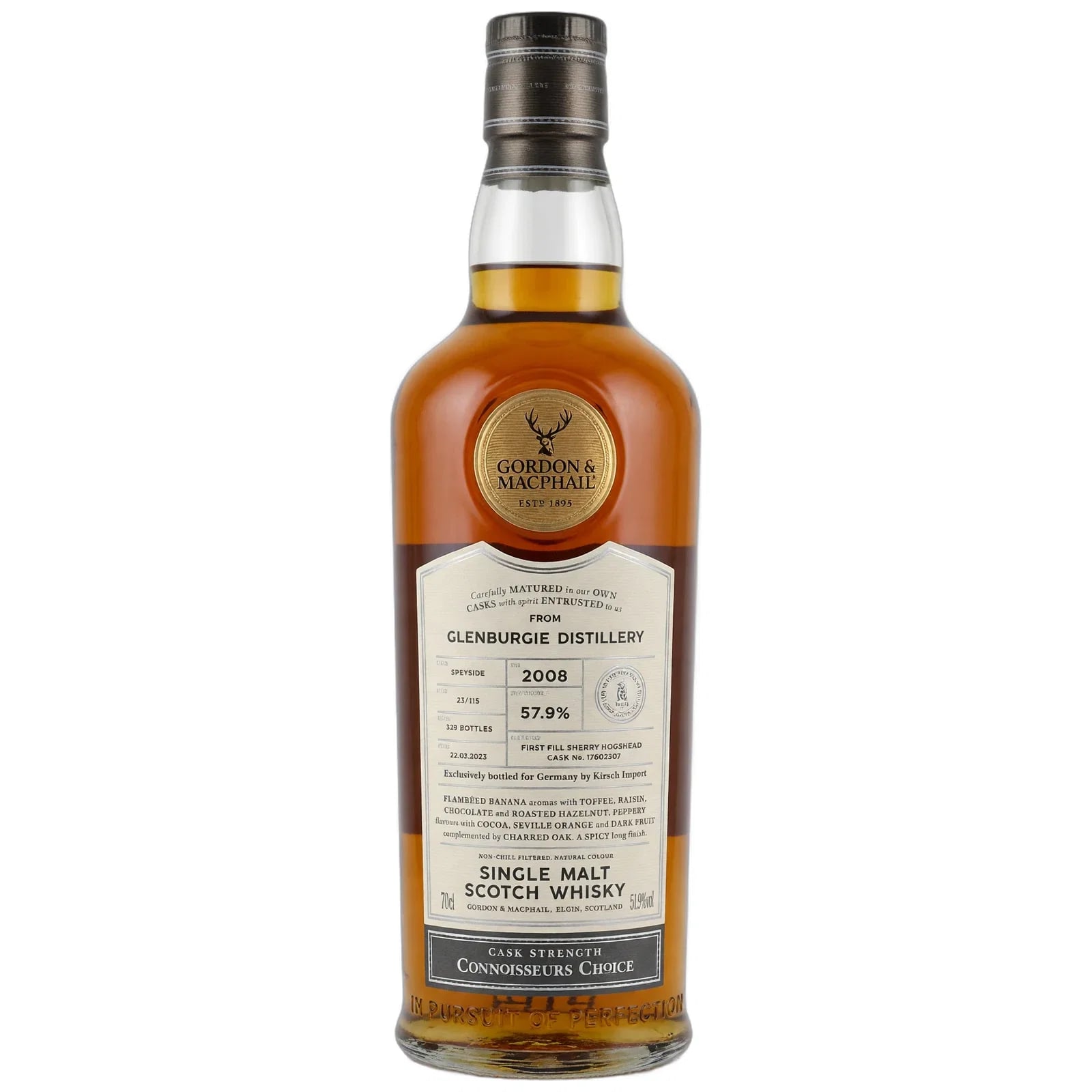 Glenburgie 15 Years Old Connoisseurs Choice Cask Strength Gordon & Macphai Cask Nr. 17602307
