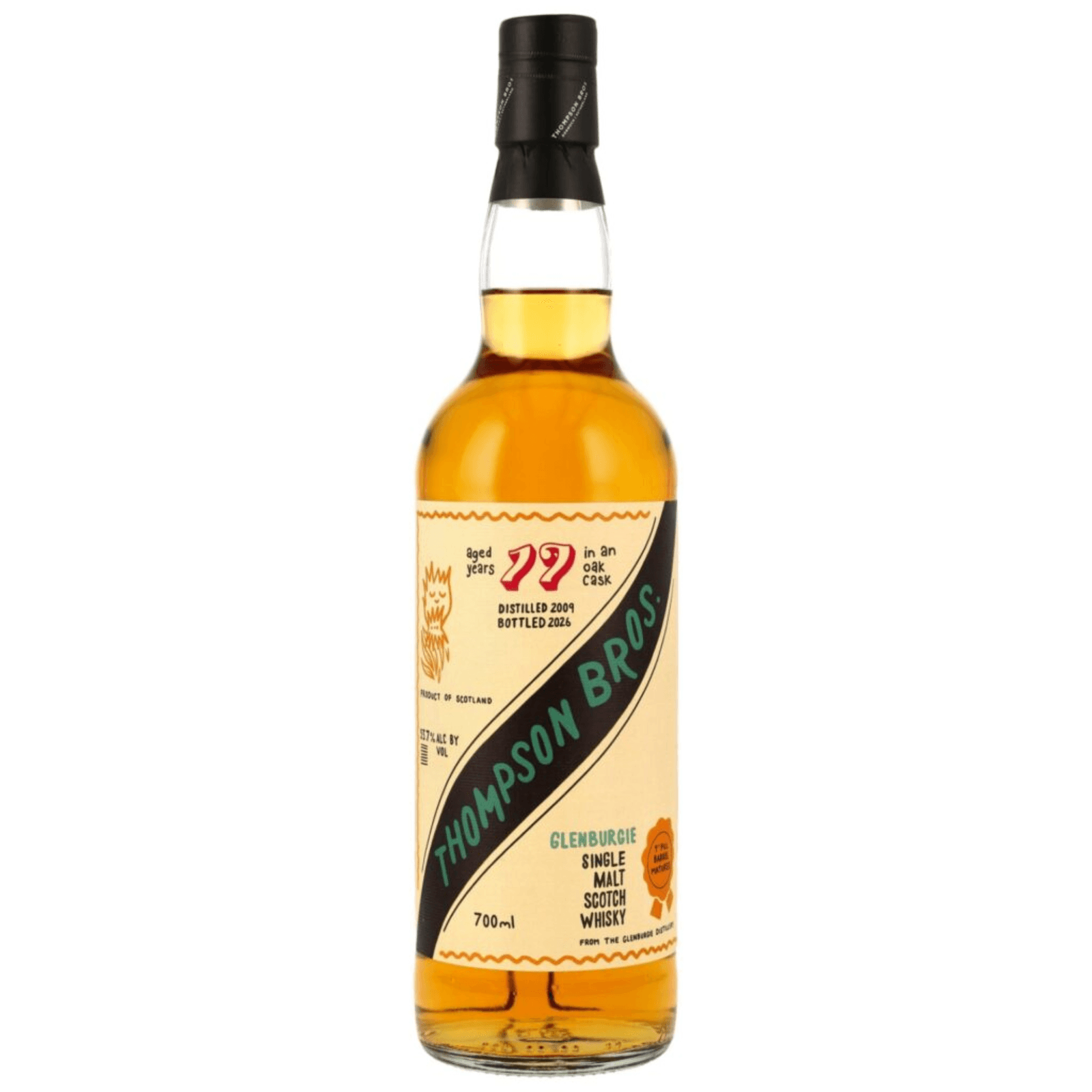 Glenburgie 17 Years Old 2009 Thompson Bros.
