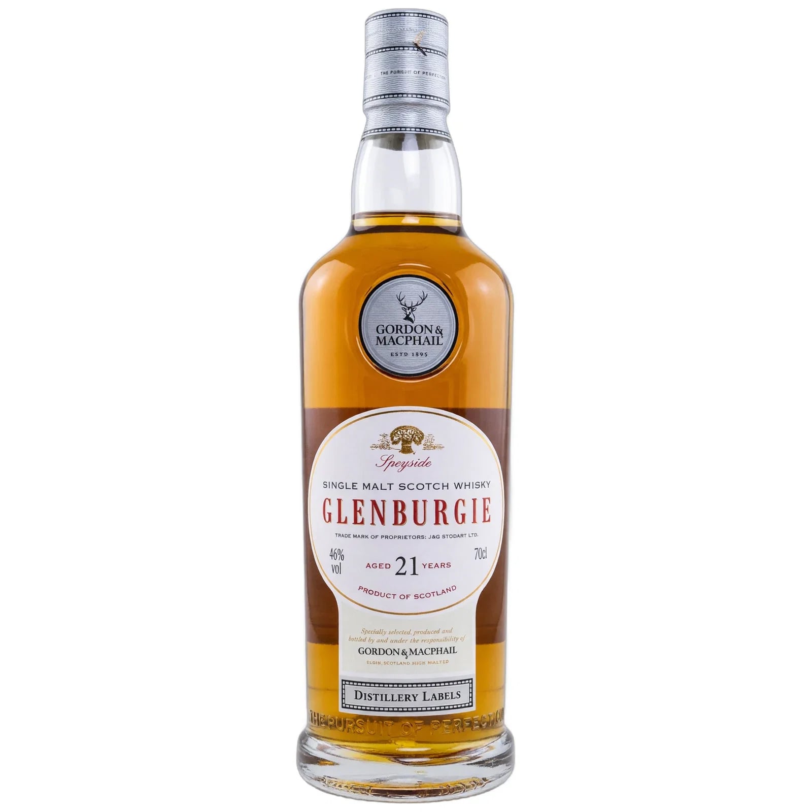 Glenburgie 21 Years Old Distillery Labels Gordon & Macphail