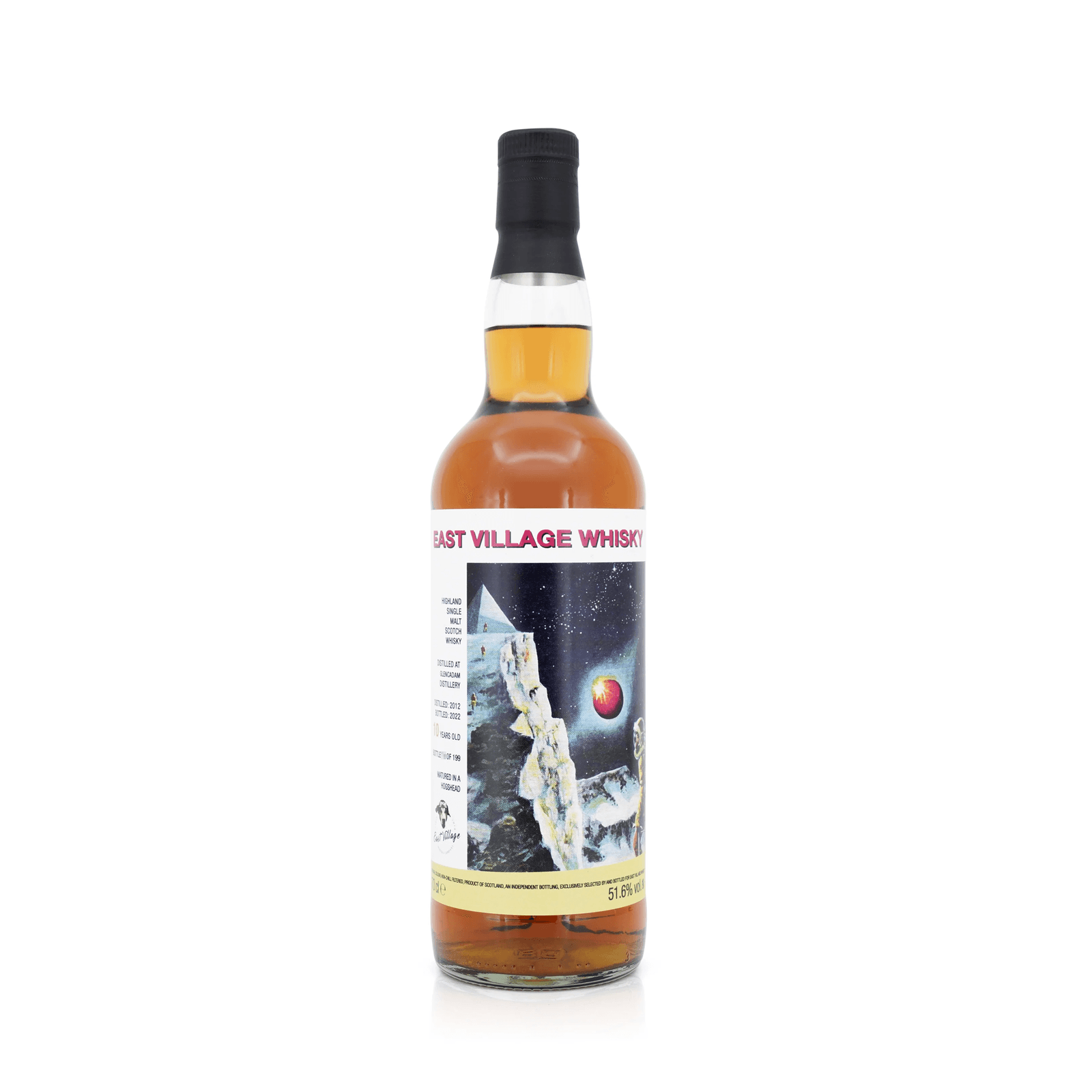 Glencadam 10 Years Old 2012 East Village Whisky Company