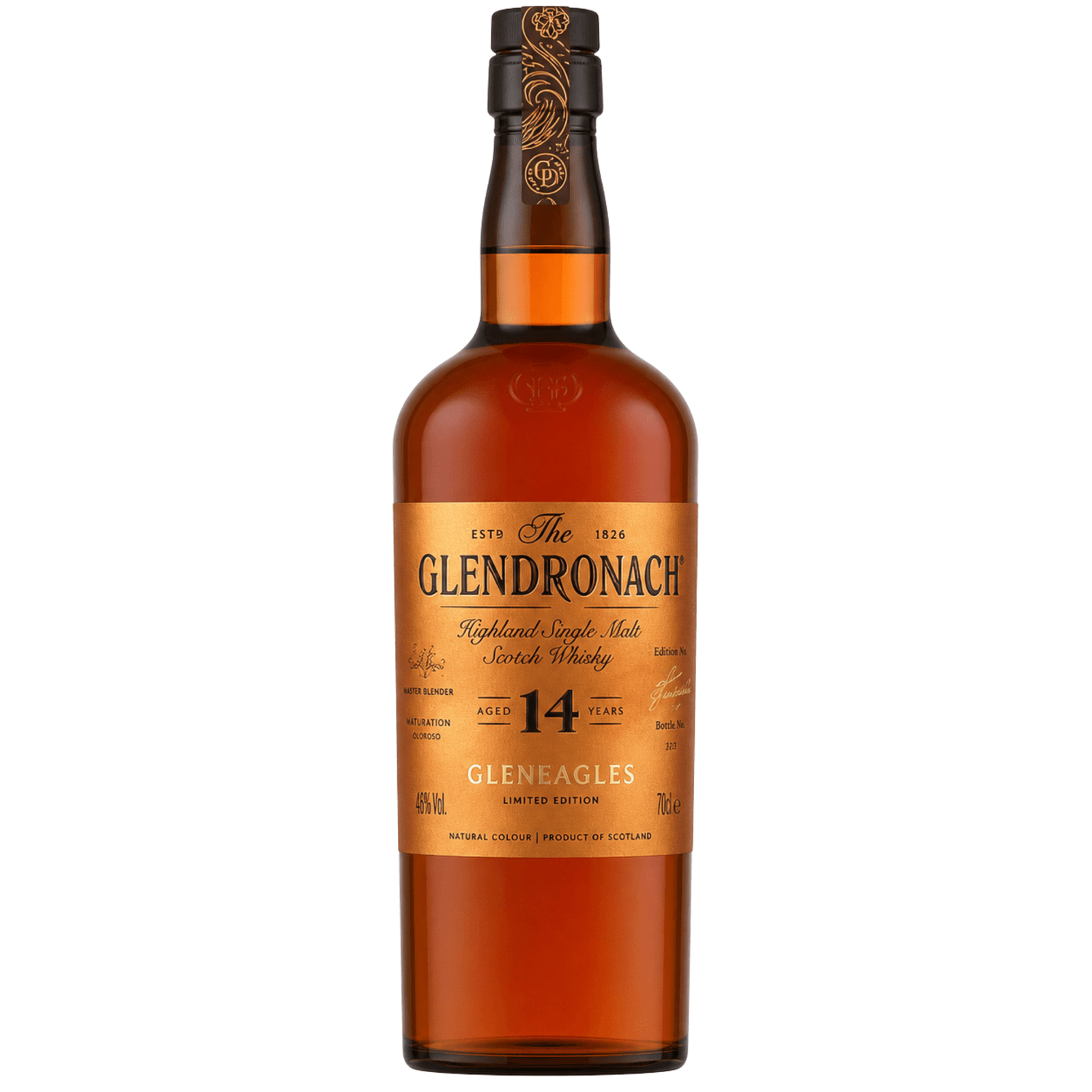 Glendronach 14 Years Old Gleneagles A Moment of Reflection Limited Edition