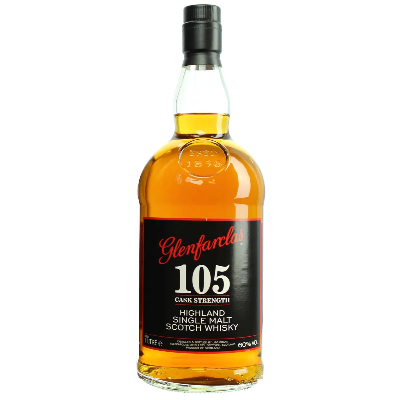 Glenfarclas 105 Cask Strength New Label