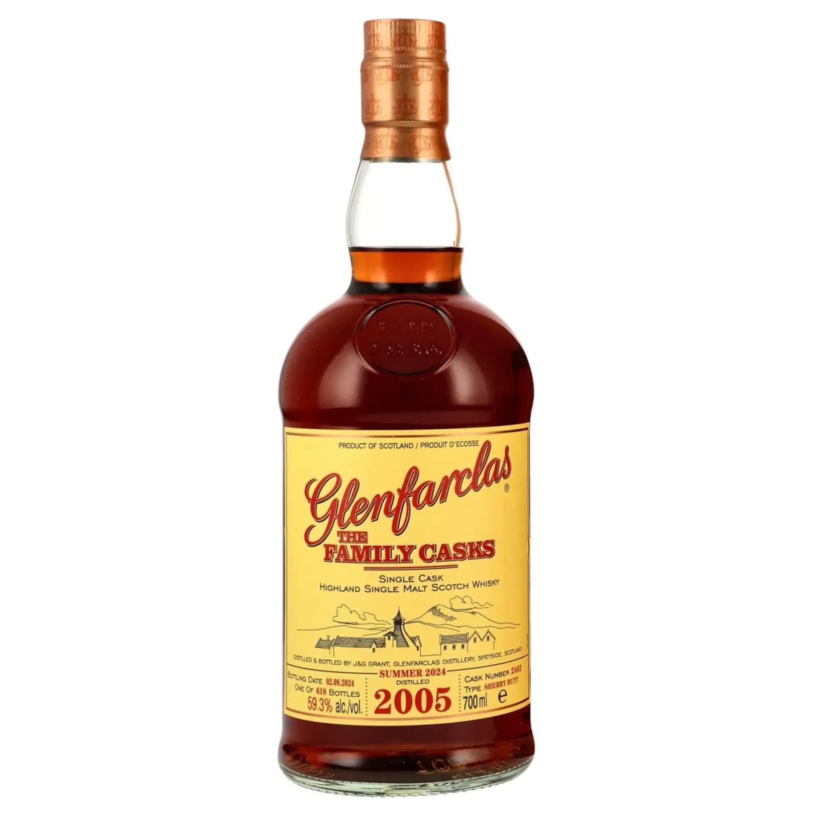 Glenfarclas 18 Years Old 2005 The Family Casks Release S24