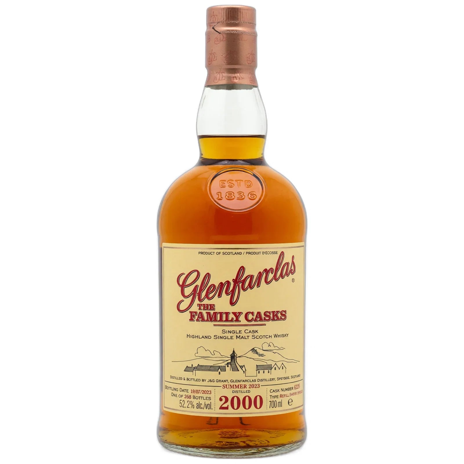 Glenfarclas 2000 Cask Nr. 6226
